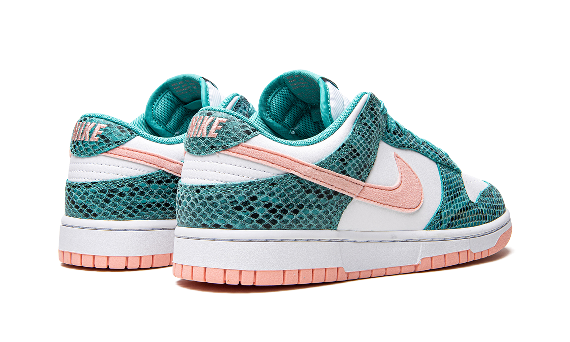 Dunk Low "snakeskin Washed Teal Bleached Coral" - 3