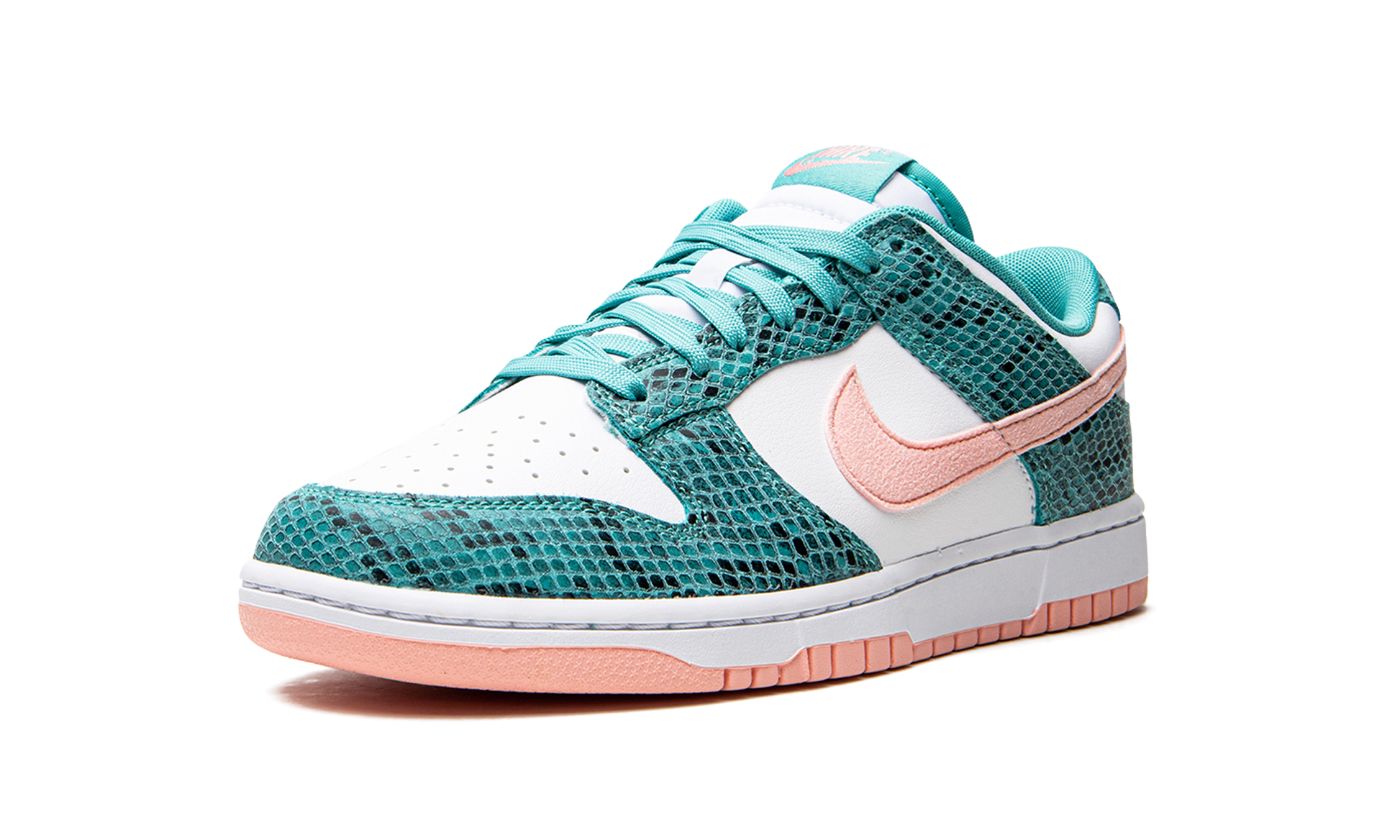Dunk Low "snakeskin Washed Teal Bleached Coral" - 4