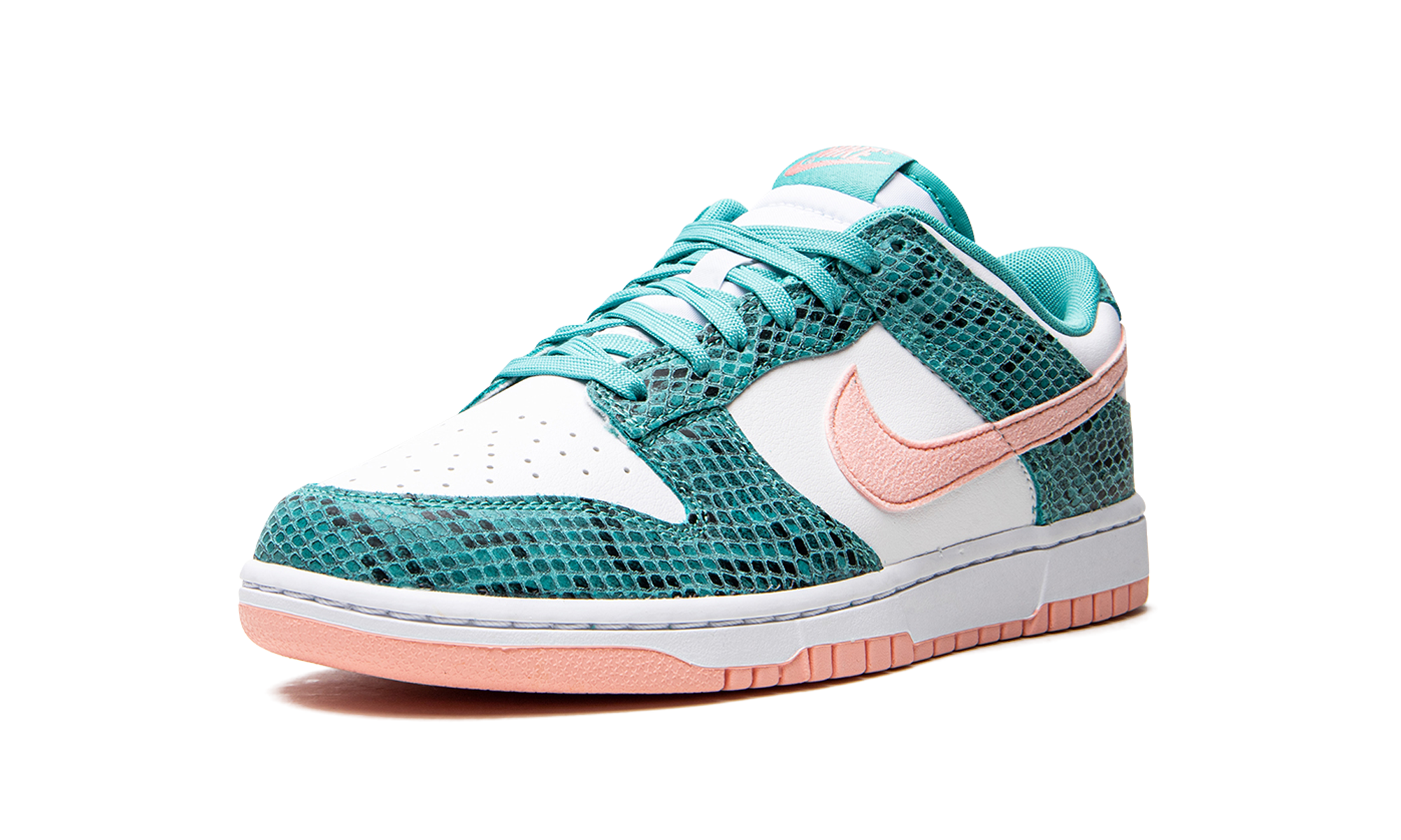 Dunk Low "snakeskin Washed Teal Bleached Coral" - 4