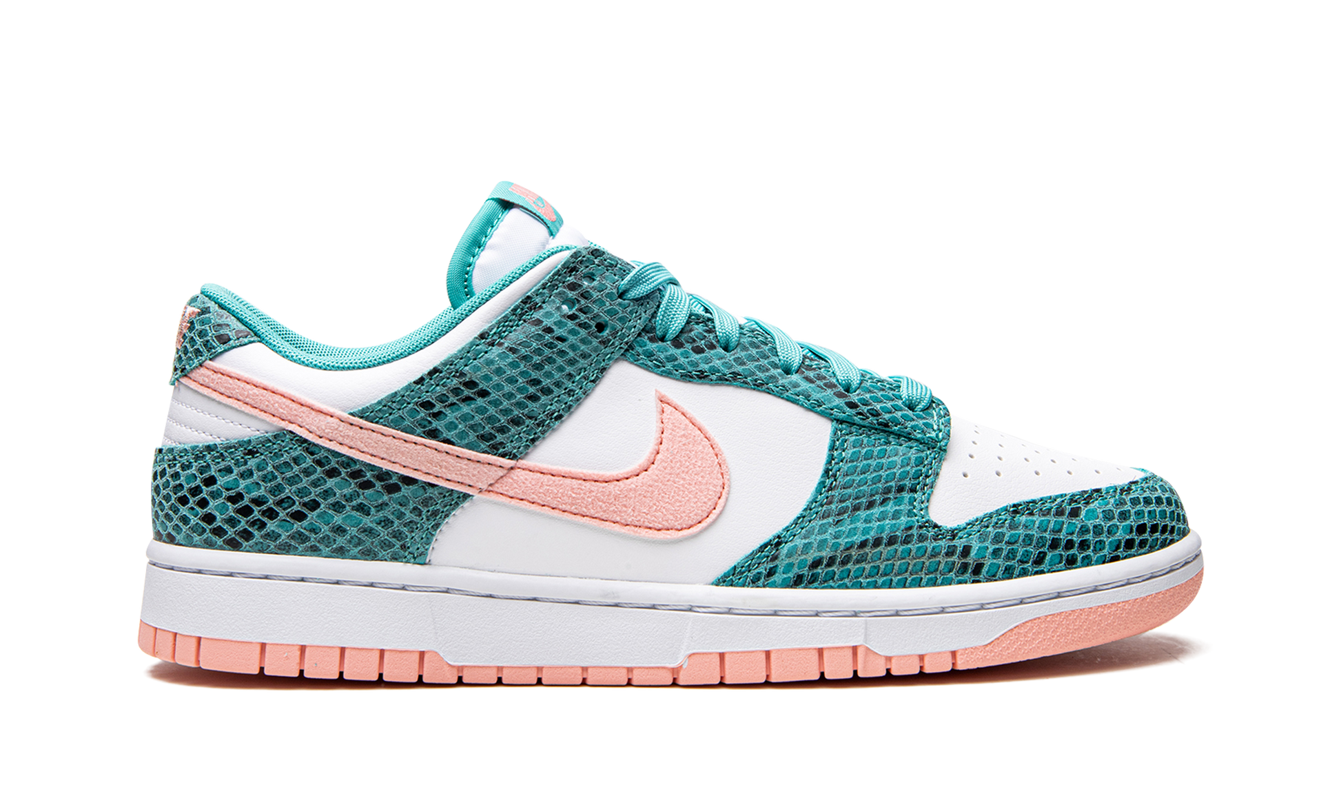 Dunk Low "snakeskin Washed Teal Bleached Coral" - 6