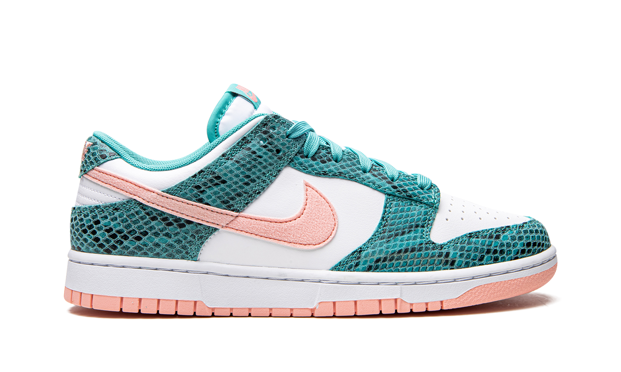Dunk Low "snakeskin Washed Teal Bleached Coral" - 6