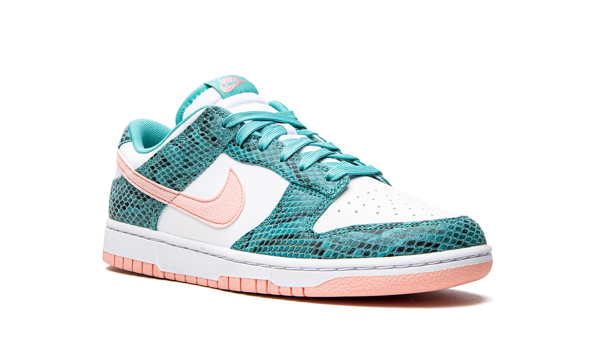 Dunk Low "snakeskin Washed Teal Bleached Coral" - 7