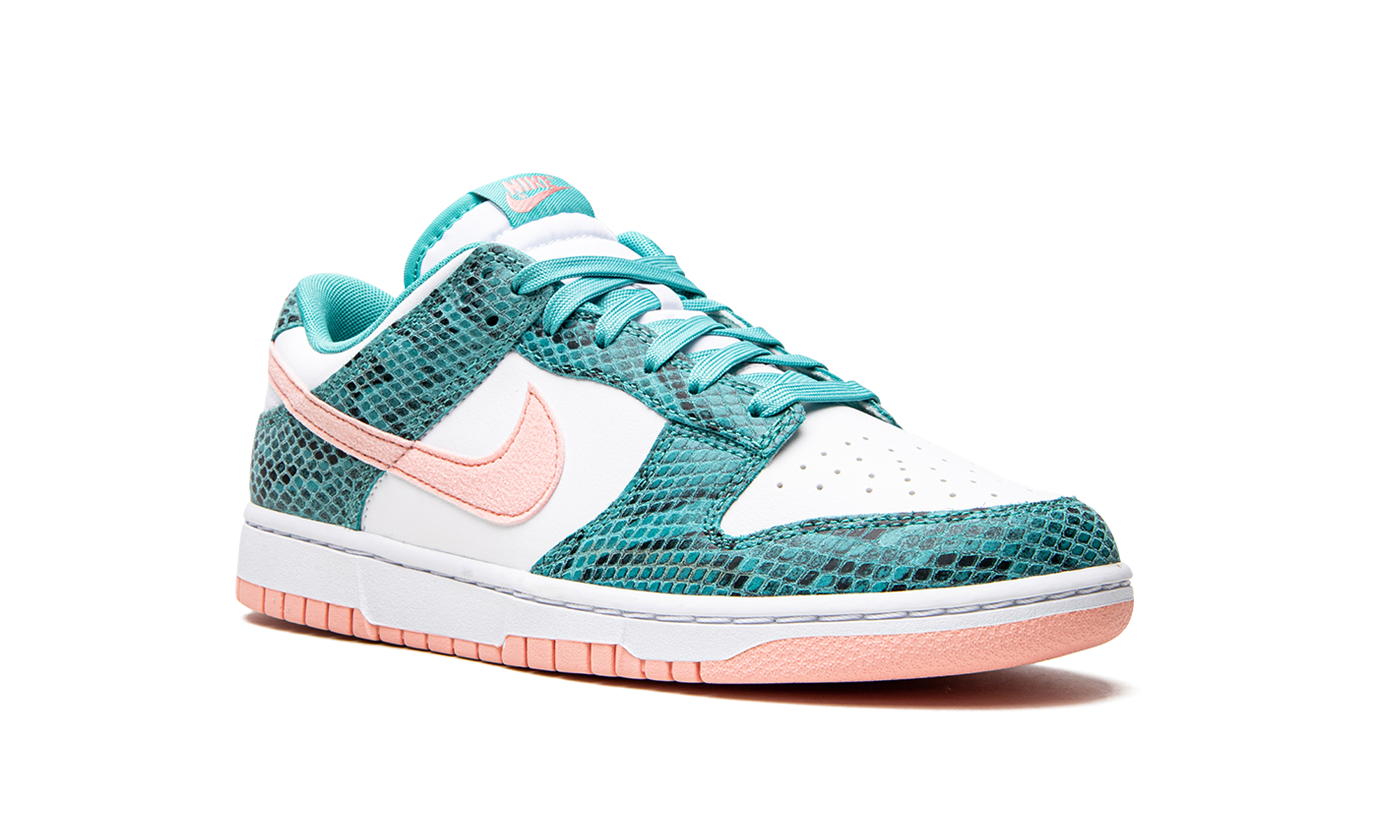 Dunk Low "snakeskin Washed Teal Bleached Coral" - 7