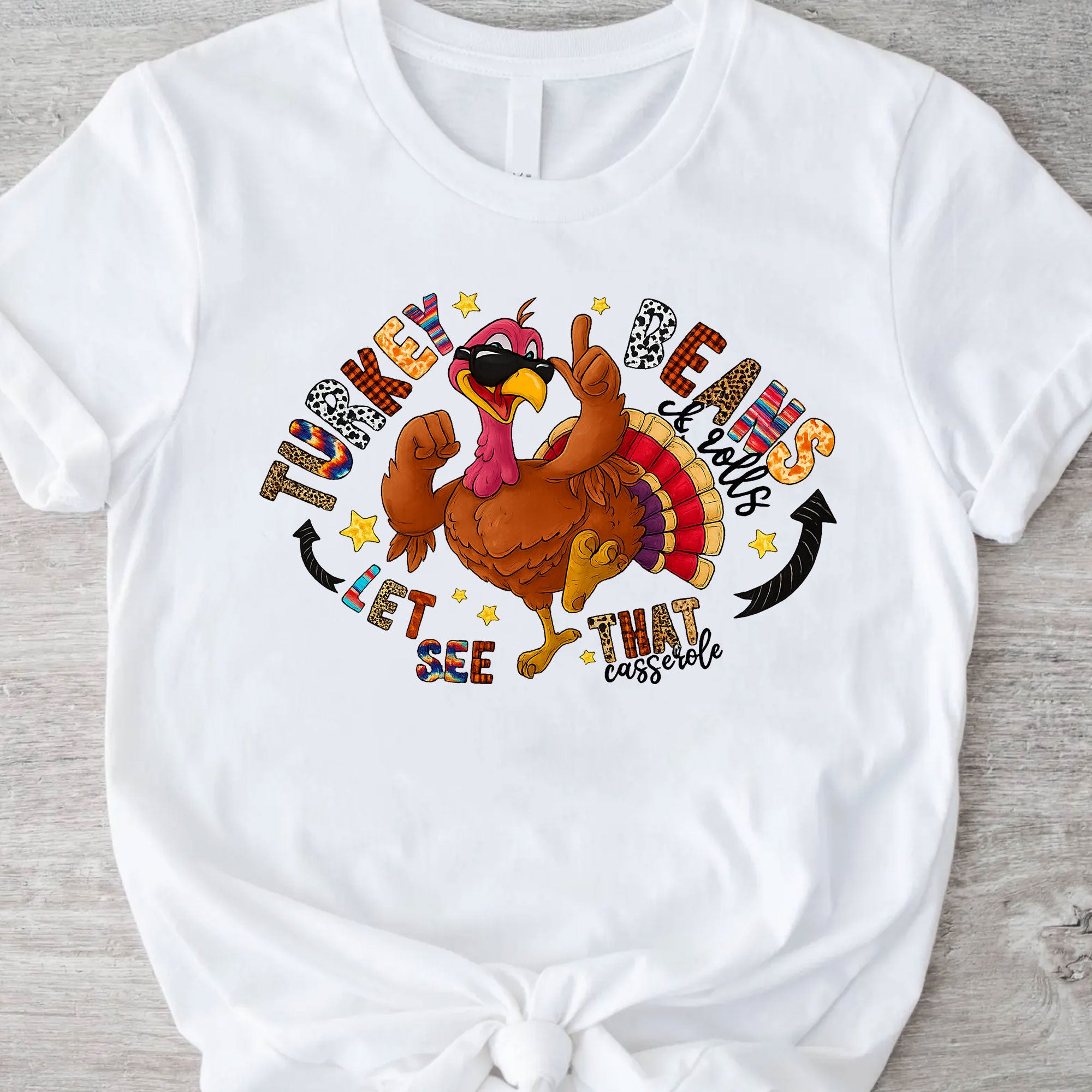 Festive Thanksgiving Turkey T-Shirt - Celebrate with Humor and Style - Perfect for Family Gatherings, Dinners, and Harvest Parties
 - 11