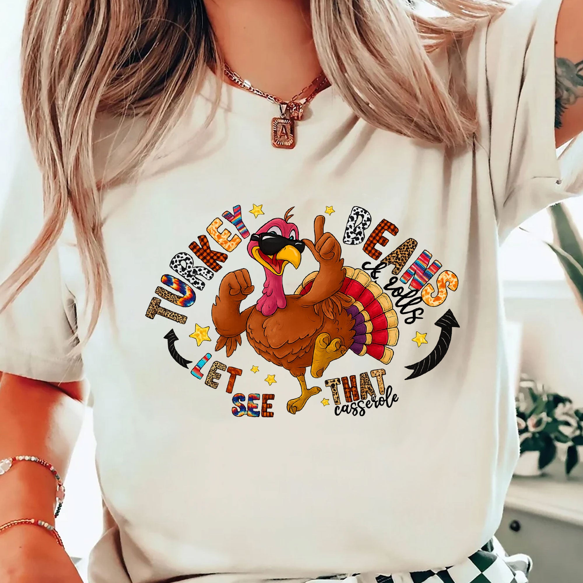 Festive Thanksgiving Turkey T-Shirt - Celebrate with Humor and Style - Perfect for Family Gatherings, Dinners, and Harvest Parties
 - 2