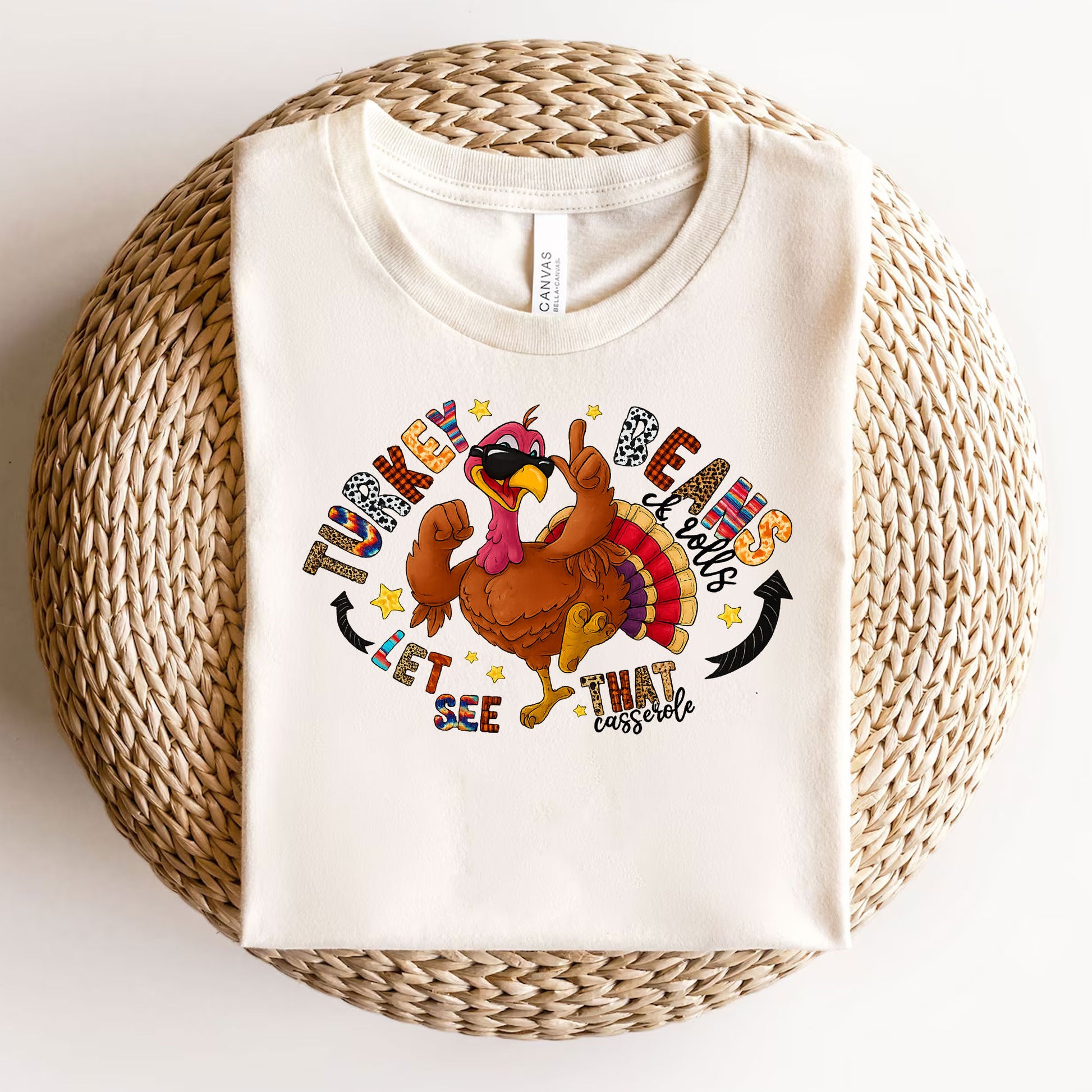 Festive Thanksgiving Turkey T-Shirt - Celebrate with Humor and Style - Perfect for Family Gatherings, Dinners, and Harvest Parties
 - 3