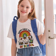 Funny Duck Back to School Digital Download Cute Ducklings Rainbow Sublimation PNG Classroom Decor Teacher Gift Kids School Art