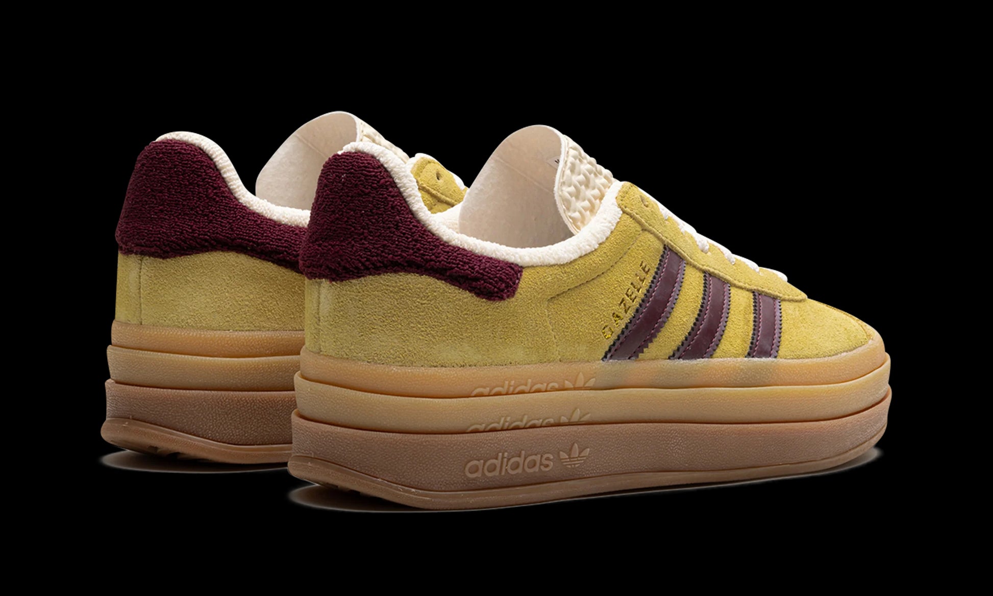 Gazelle Bold Platform WMNS "Yellow Burgundy"