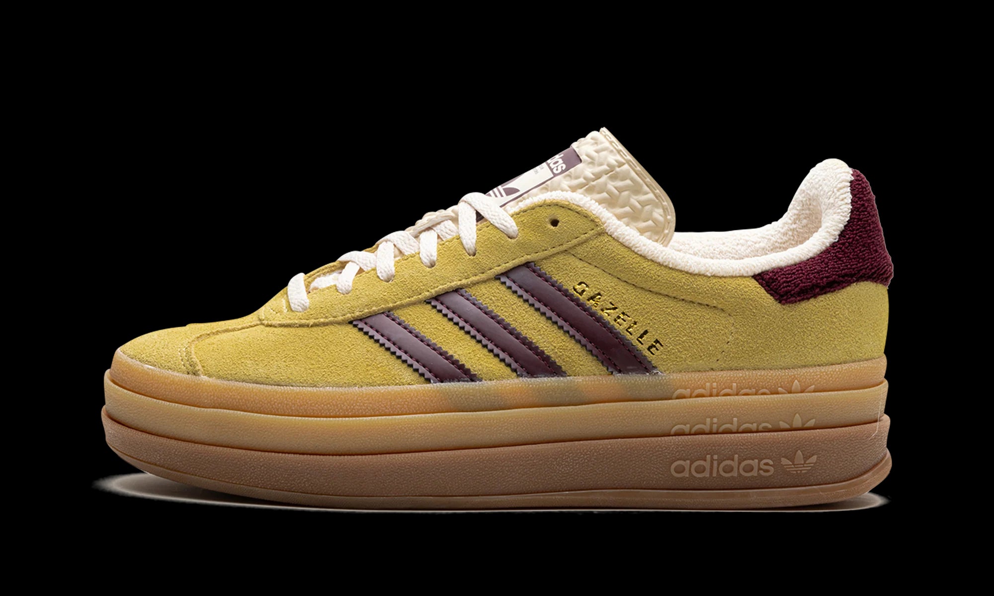 Gazelle Bold Platform WMNS "Yellow Burgundy"