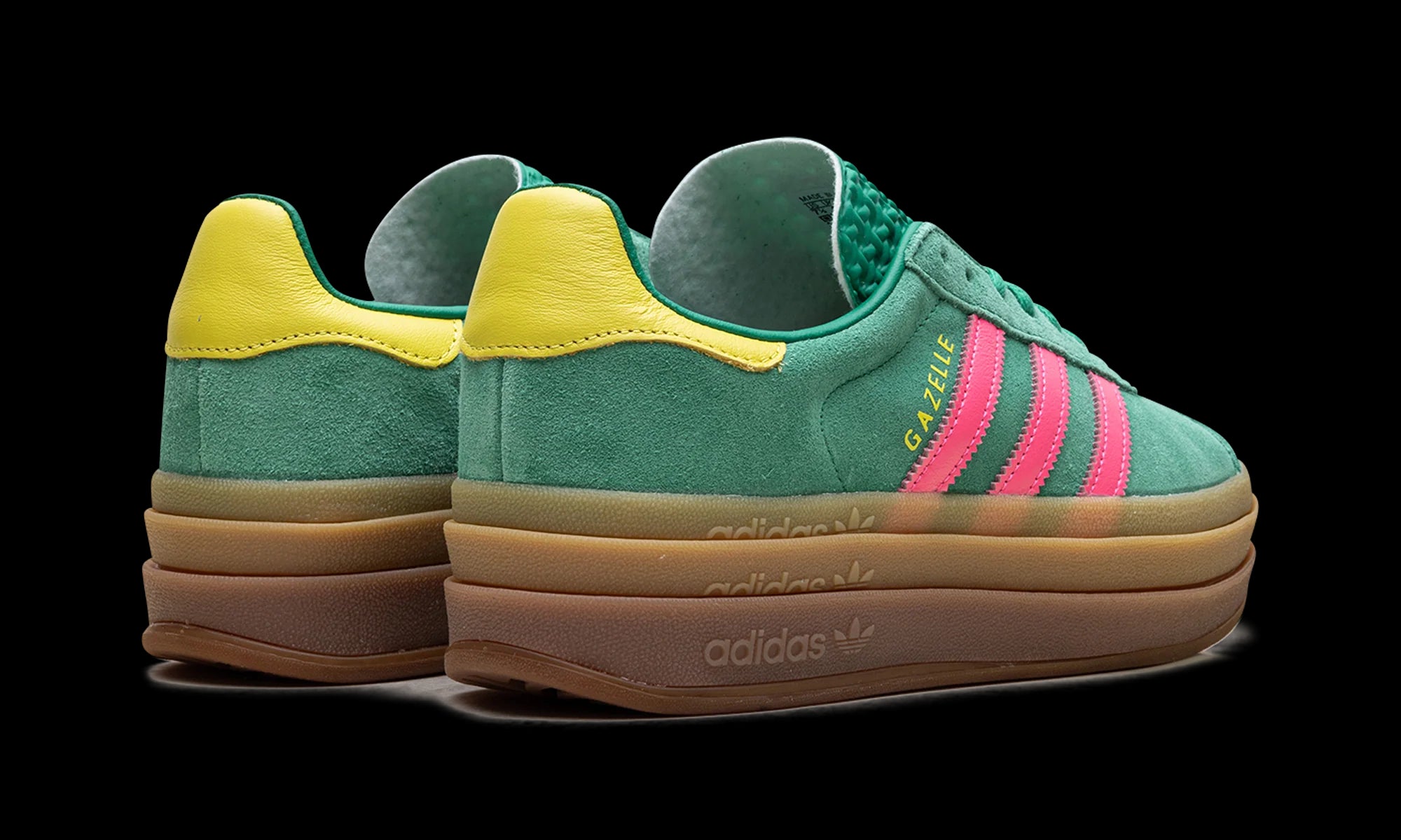 Gazelle Bold WMNS "Court Green Lucid Pink"