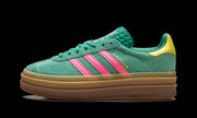 Gazelle Bold WMNS "Court Green Lucid Pink"