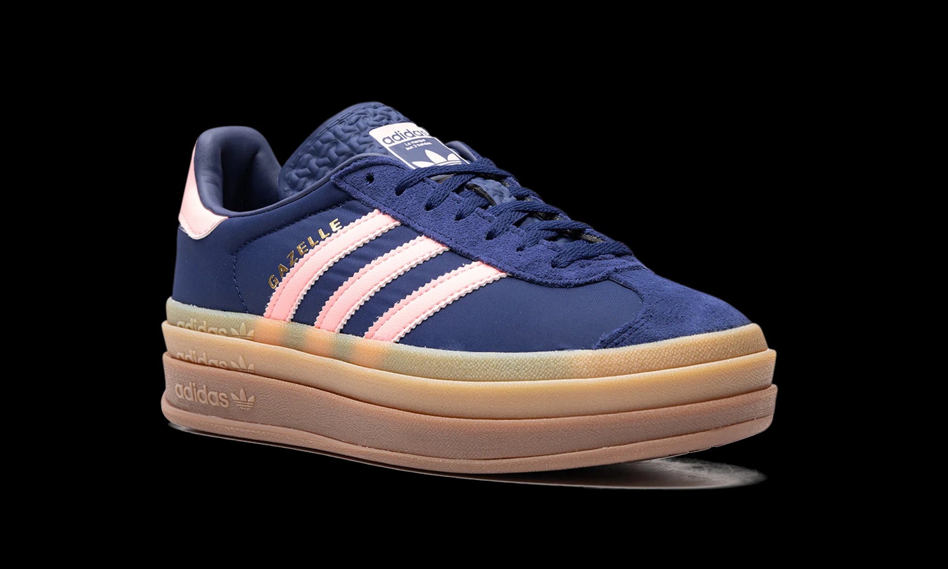 Gazelle Bold WMNS "Dark Blue Pink Spark"