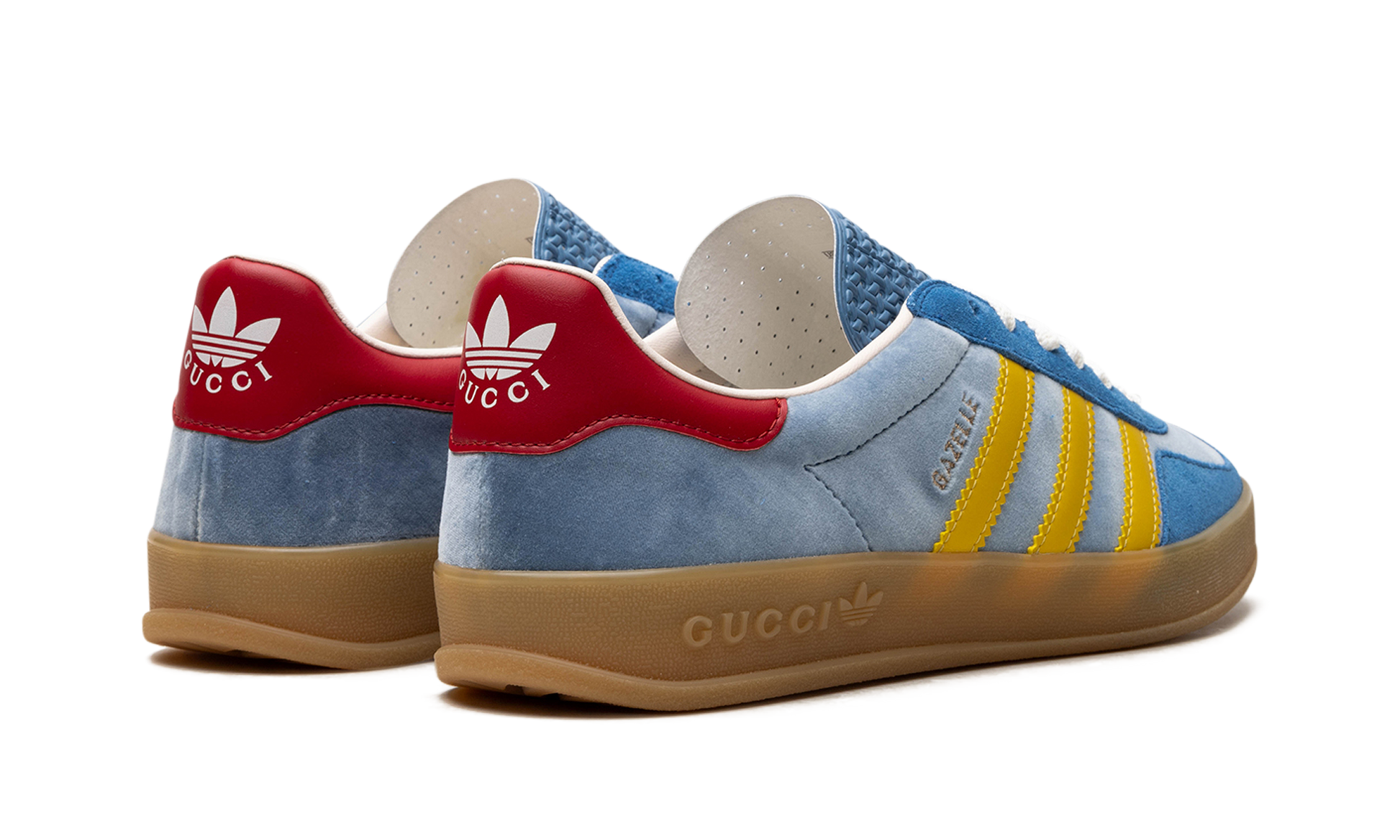 Gazelle "gucci Light Blue Suede" - 3