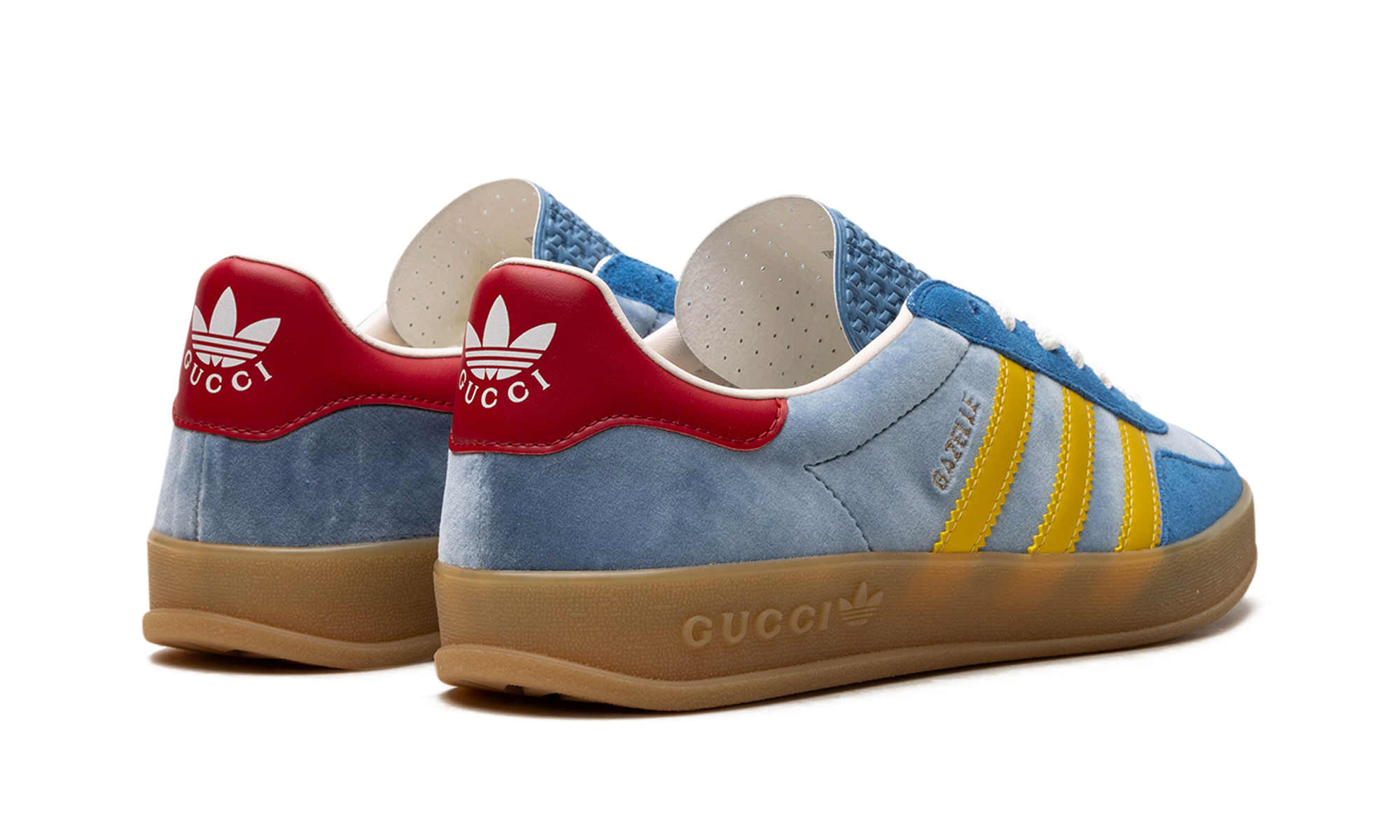 Gazelle "gucci Light Blue Suede" - 3