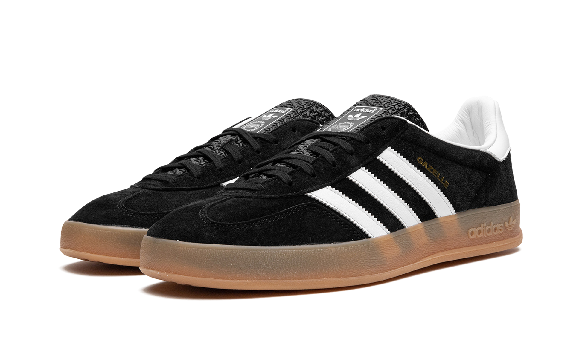 Gazelle Indoor "black / White / Gum" - 2