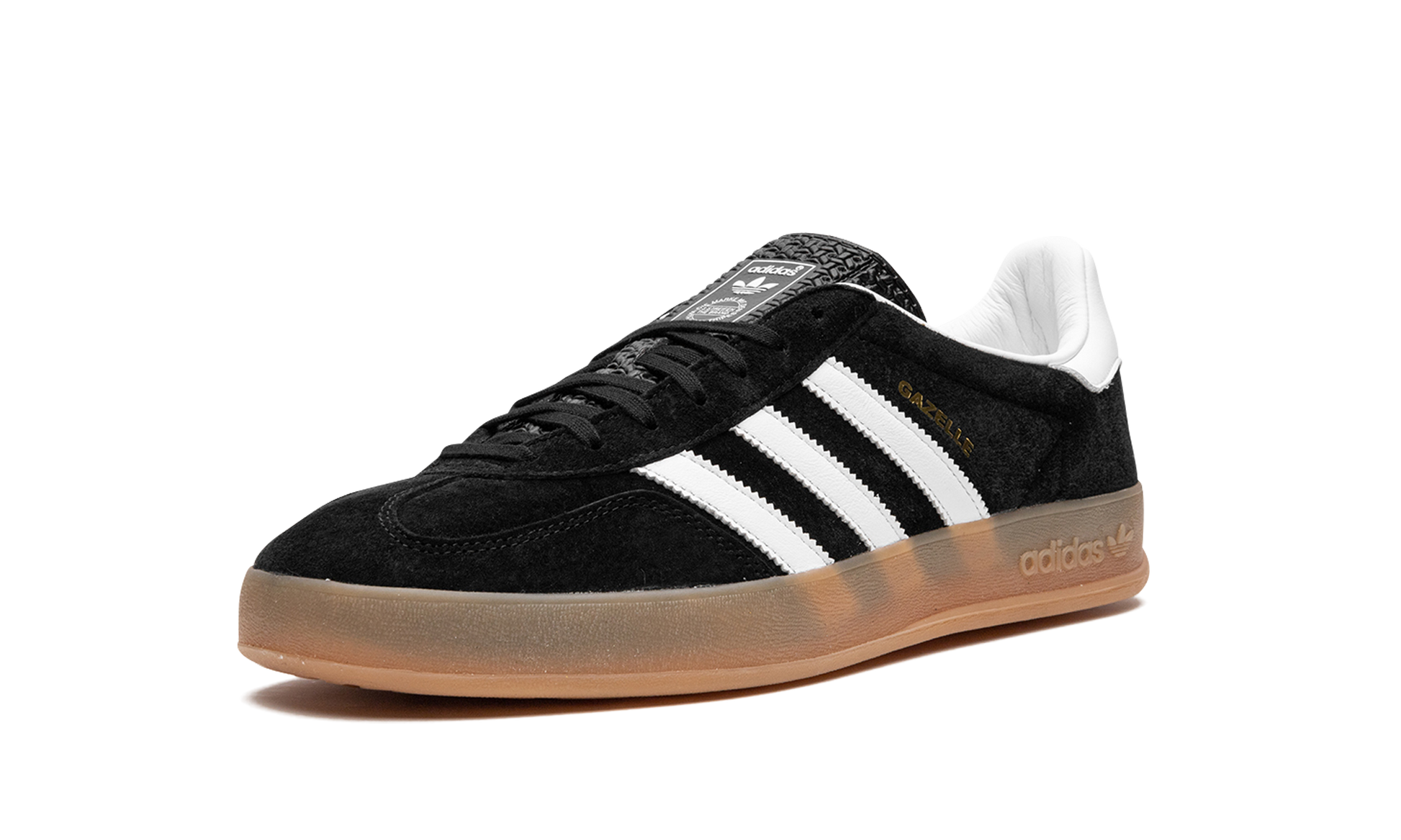 Gazelle Indoor "black / White / Gum" - 4