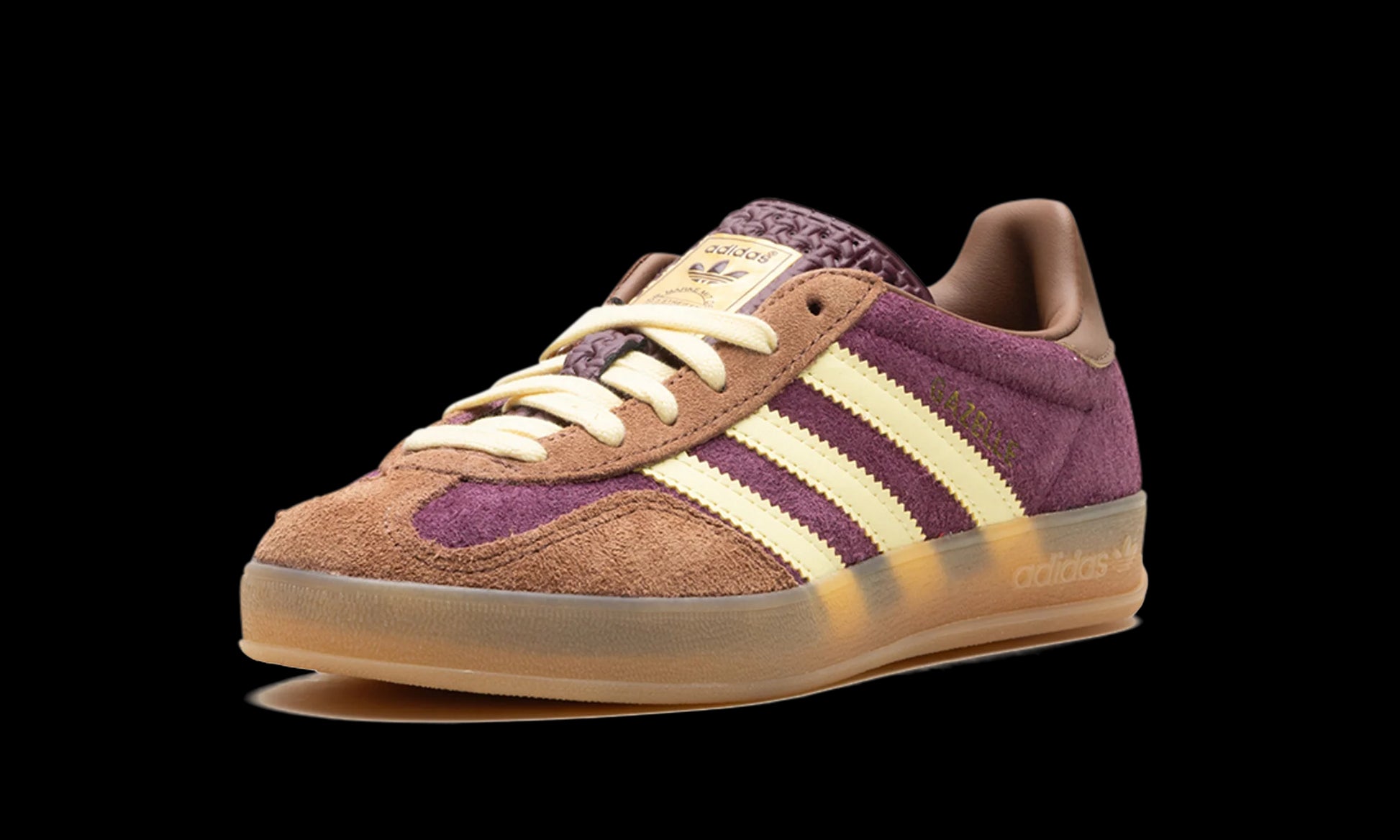 Gazelle Indoor "Maroon Almost Yellow"