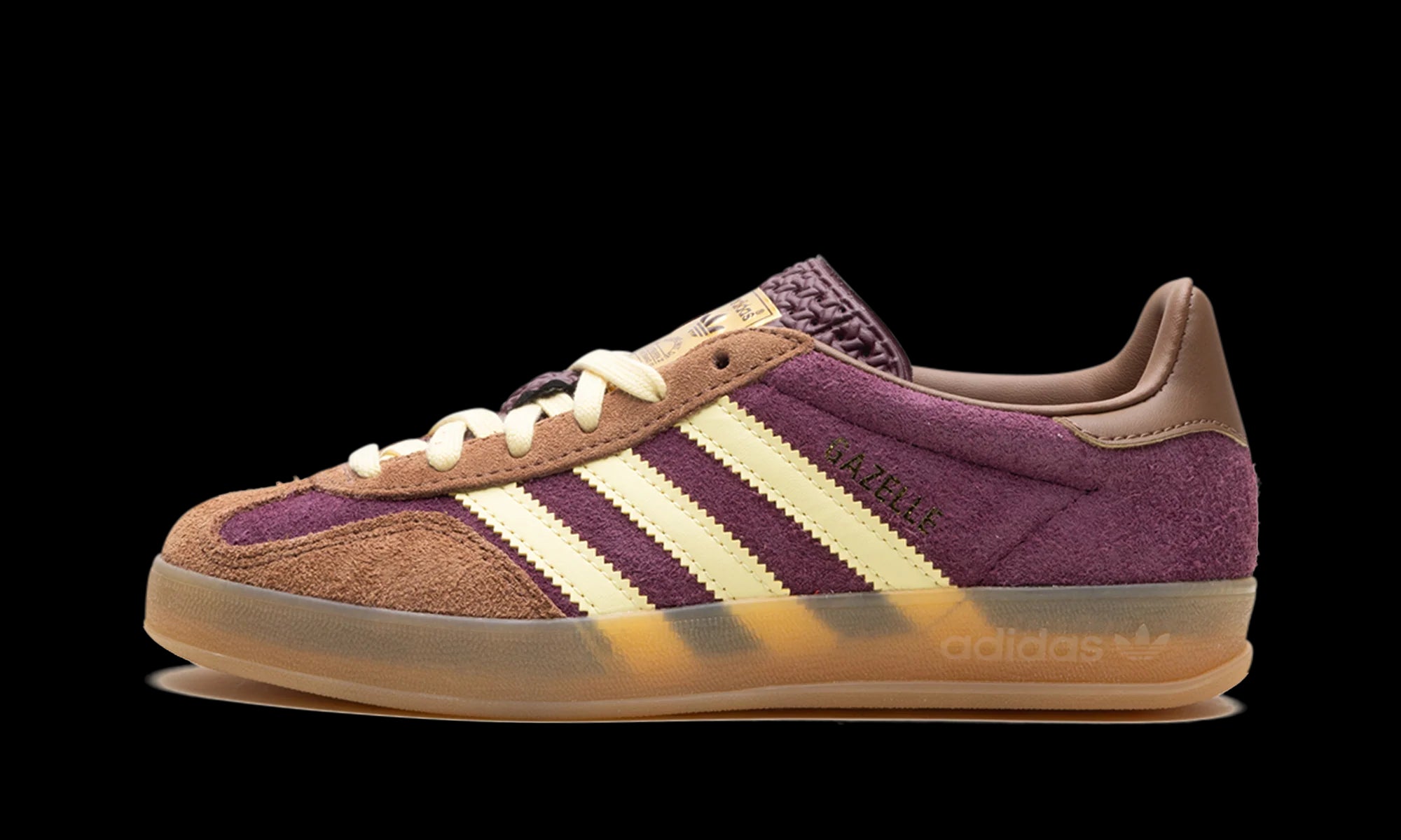 Gazelle Indoor "Maroon Almost Yellow"