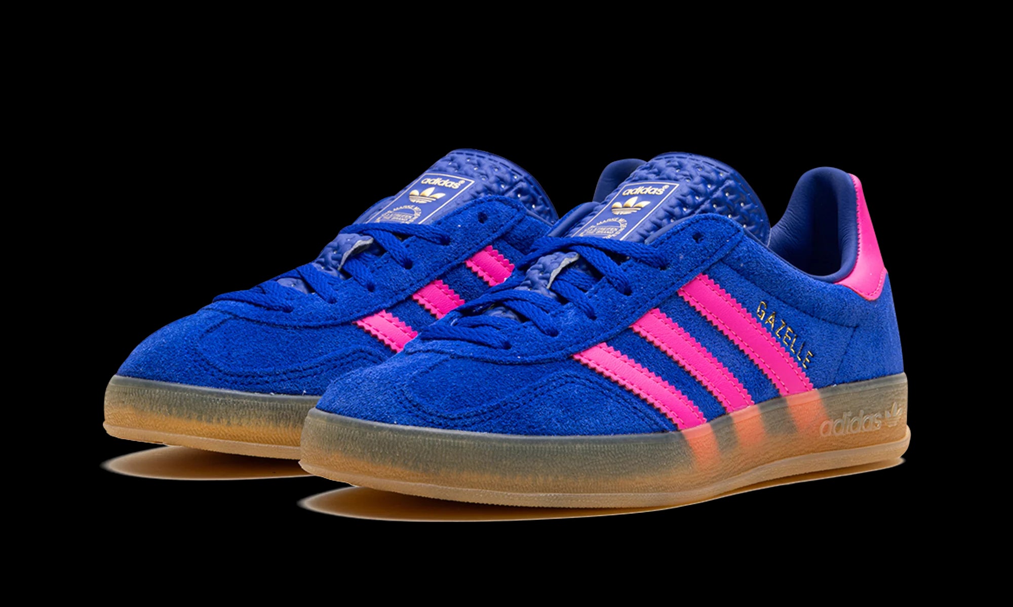 Gazelle Indoor WMNS "Blue Lucid Pink"