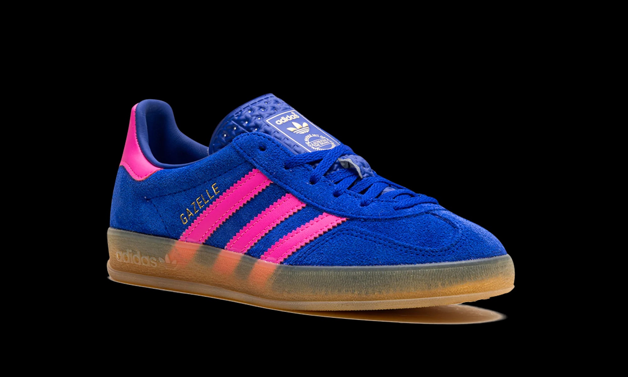Gazelle Indoor WMNS "Blue Lucid Pink"