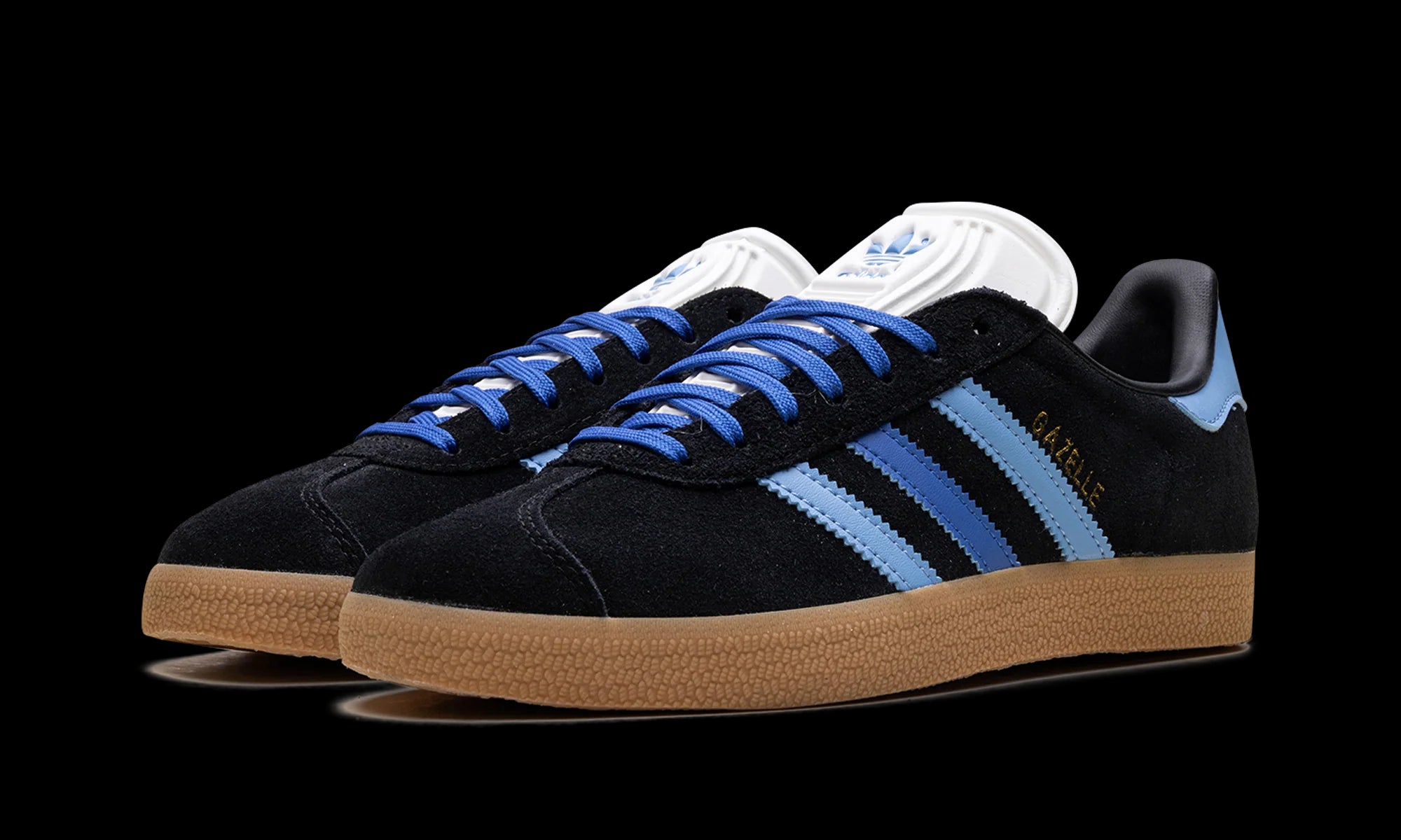Gazelle WMNS "Black Light Blue"