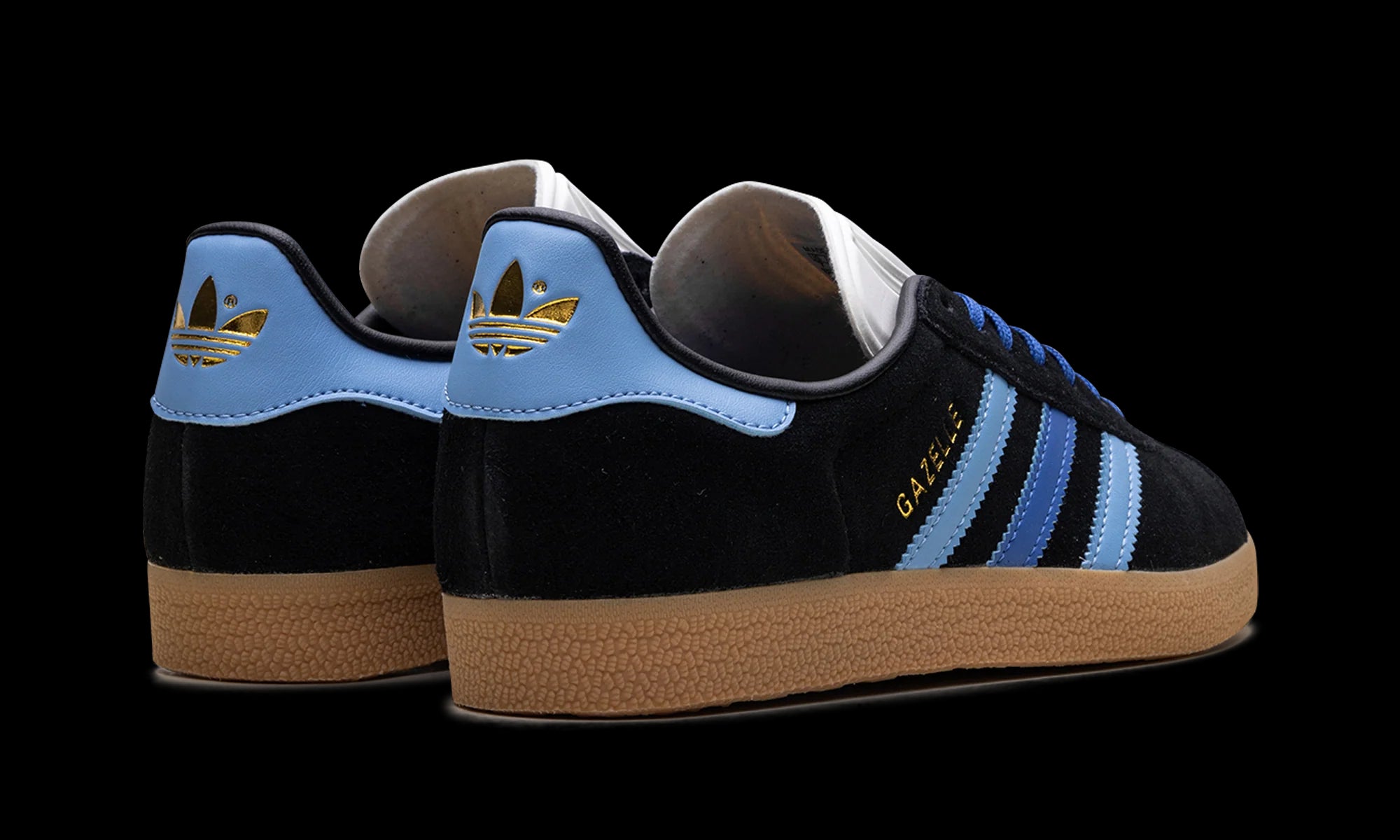 Gazelle WMNS "Black Light Blue"