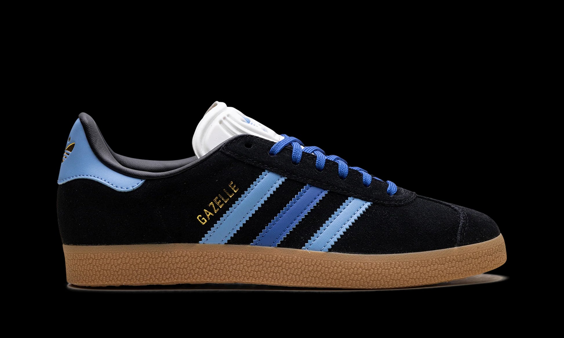 Gazelle WMNS "Black Light Blue"