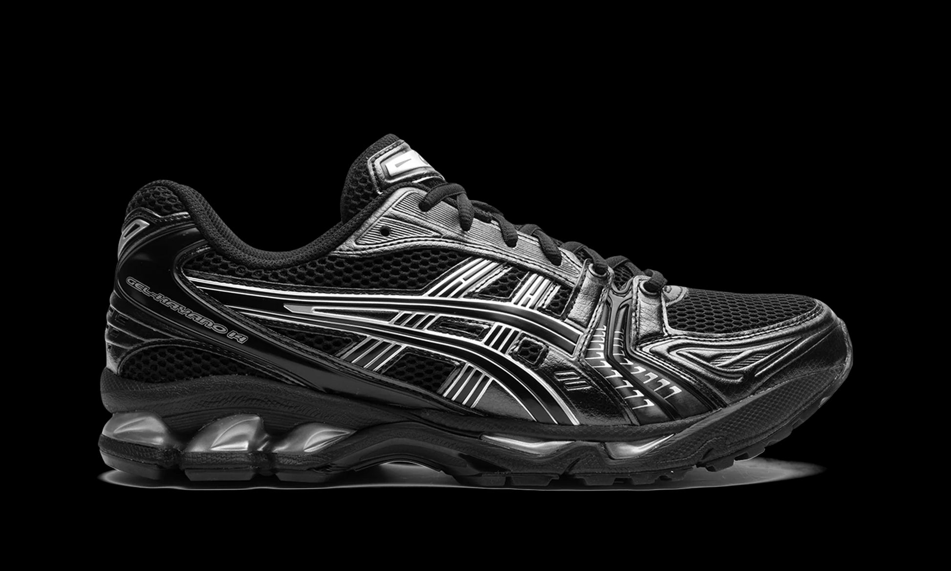 Gel-Kayano 14 "Black Pure Silver"