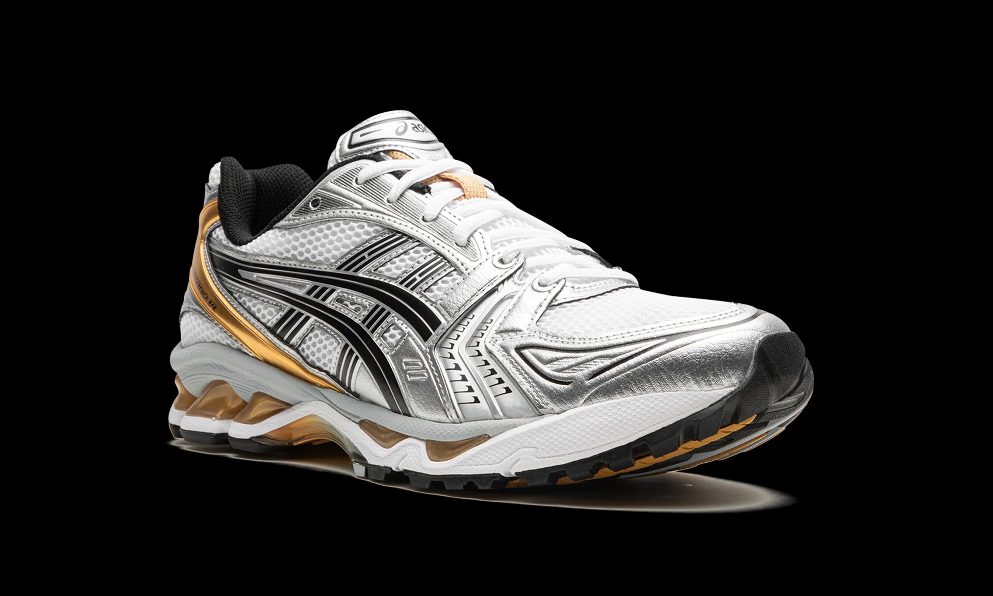 Gel-Kayano 14 "White / Pure Gold"