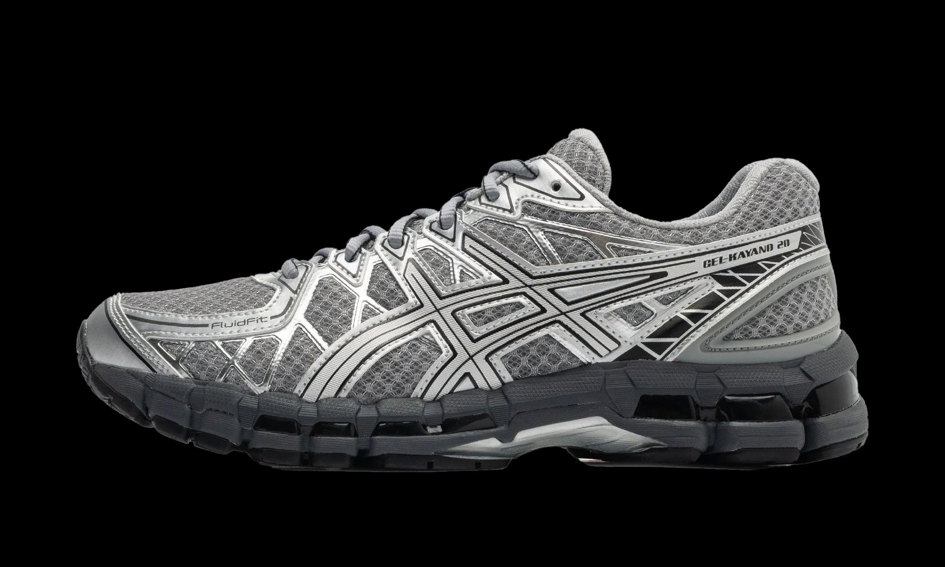 Gel-Kayano 20 "Gravel Pure Silver"