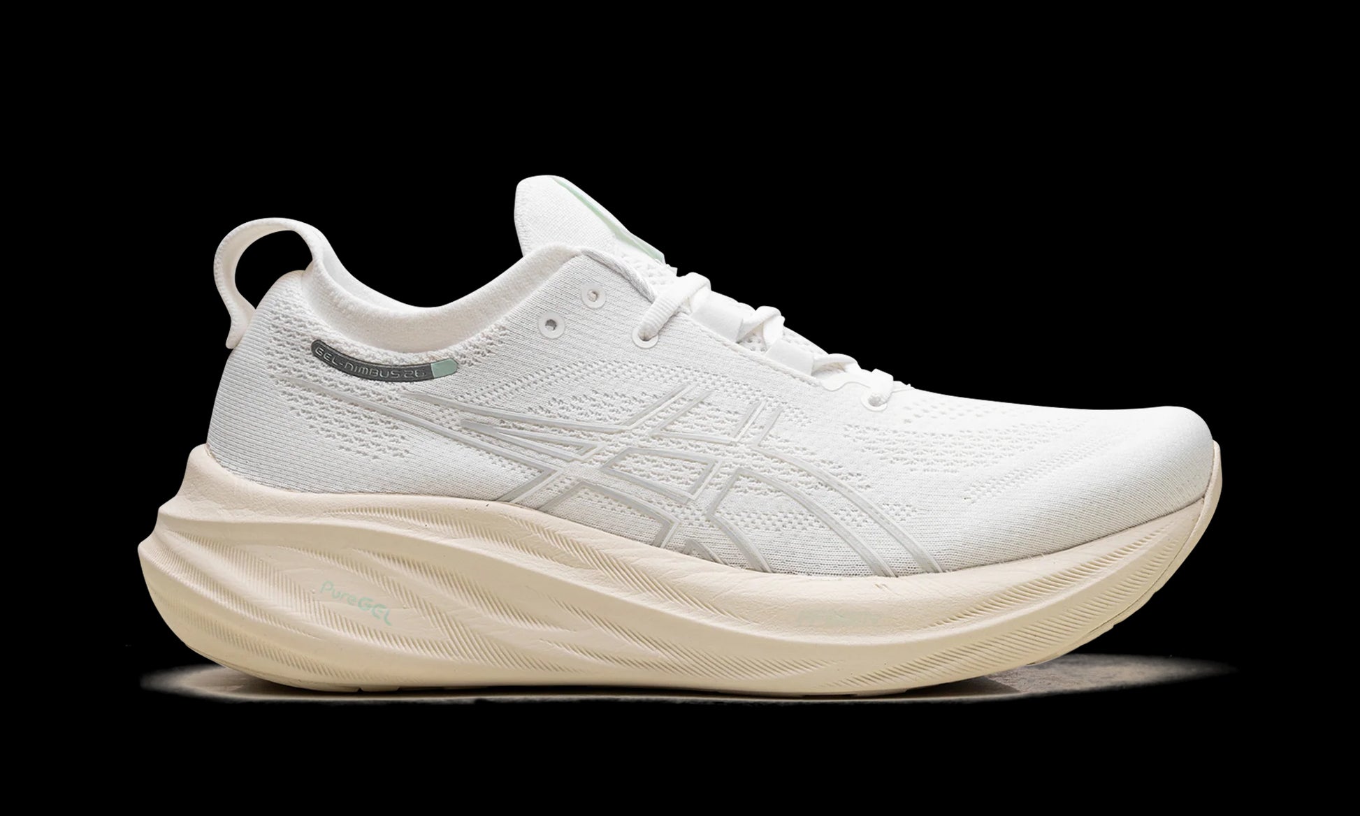Gel Nimbus 26 "White / Off White"