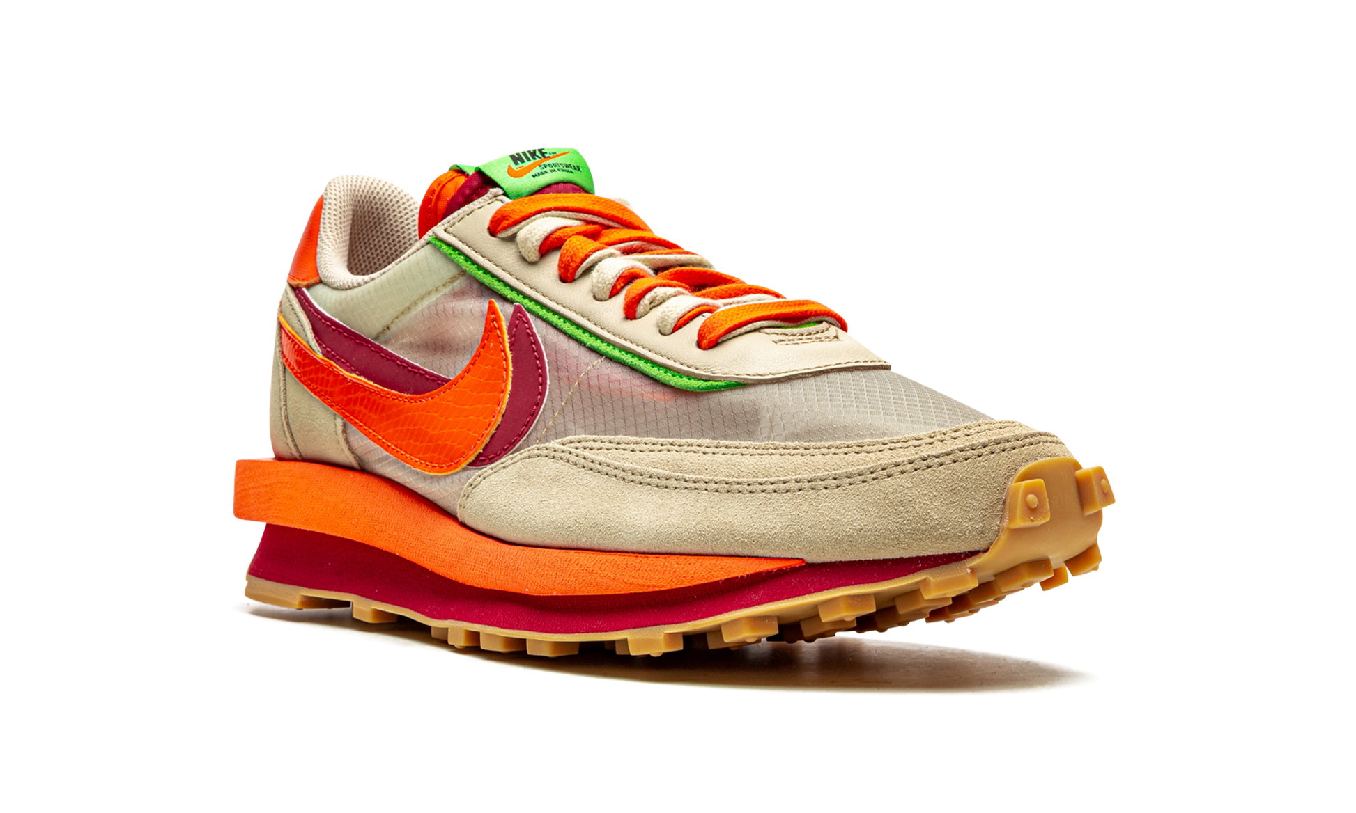 Ldwaffle "sacai X Clot - Net Orange Blaze" - 7
