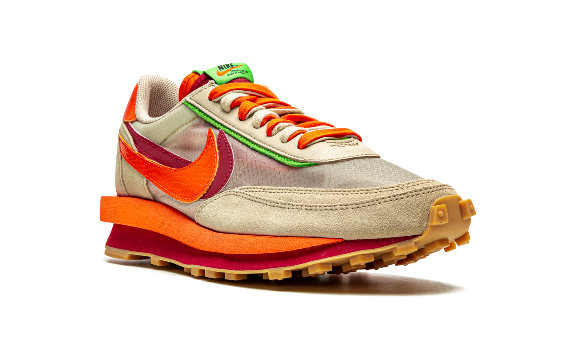 Ldwaffle "sacai X Clot - Net Orange Blaze" - 7