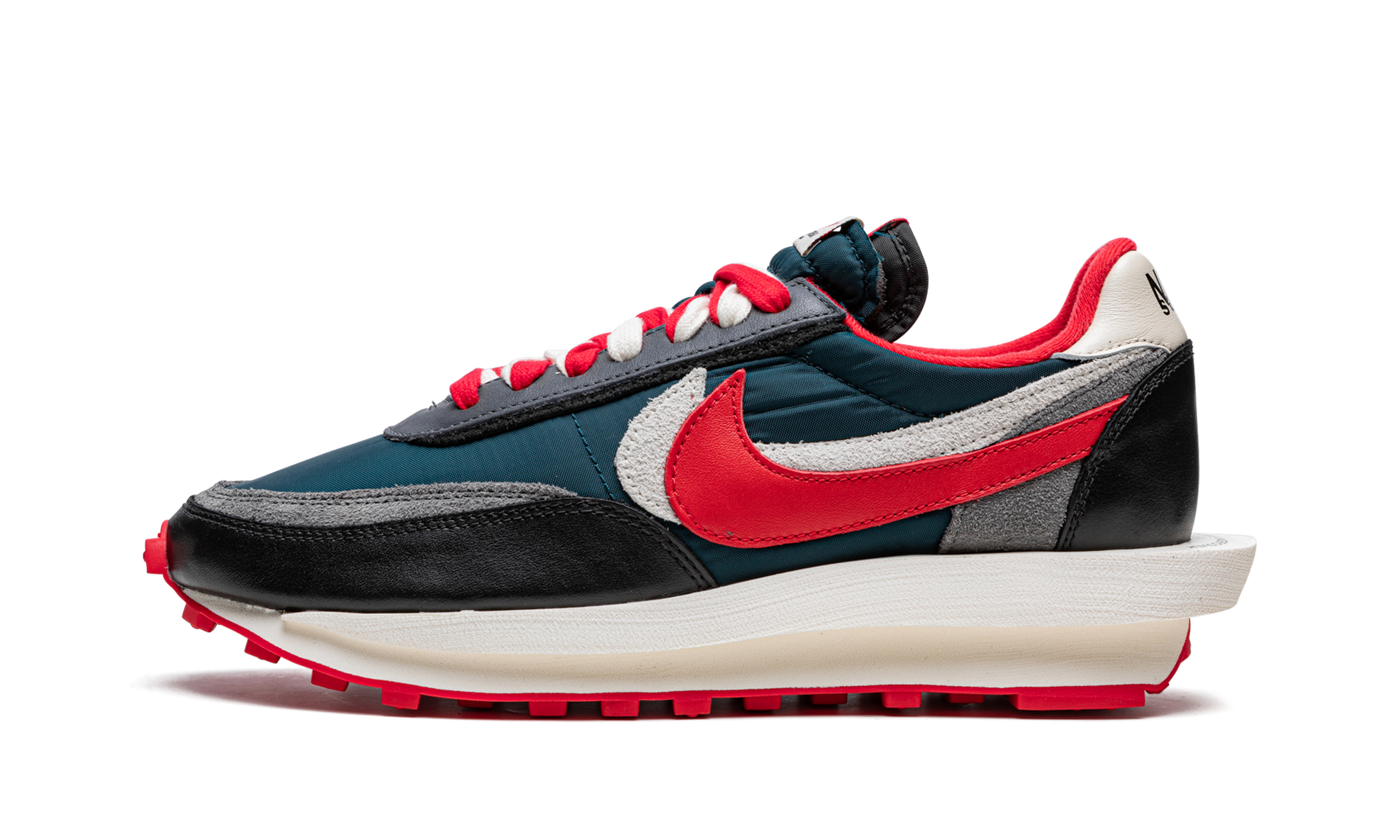 Ldwaffle "undercover X Sacai - Midnight Spruce University Red" - 1