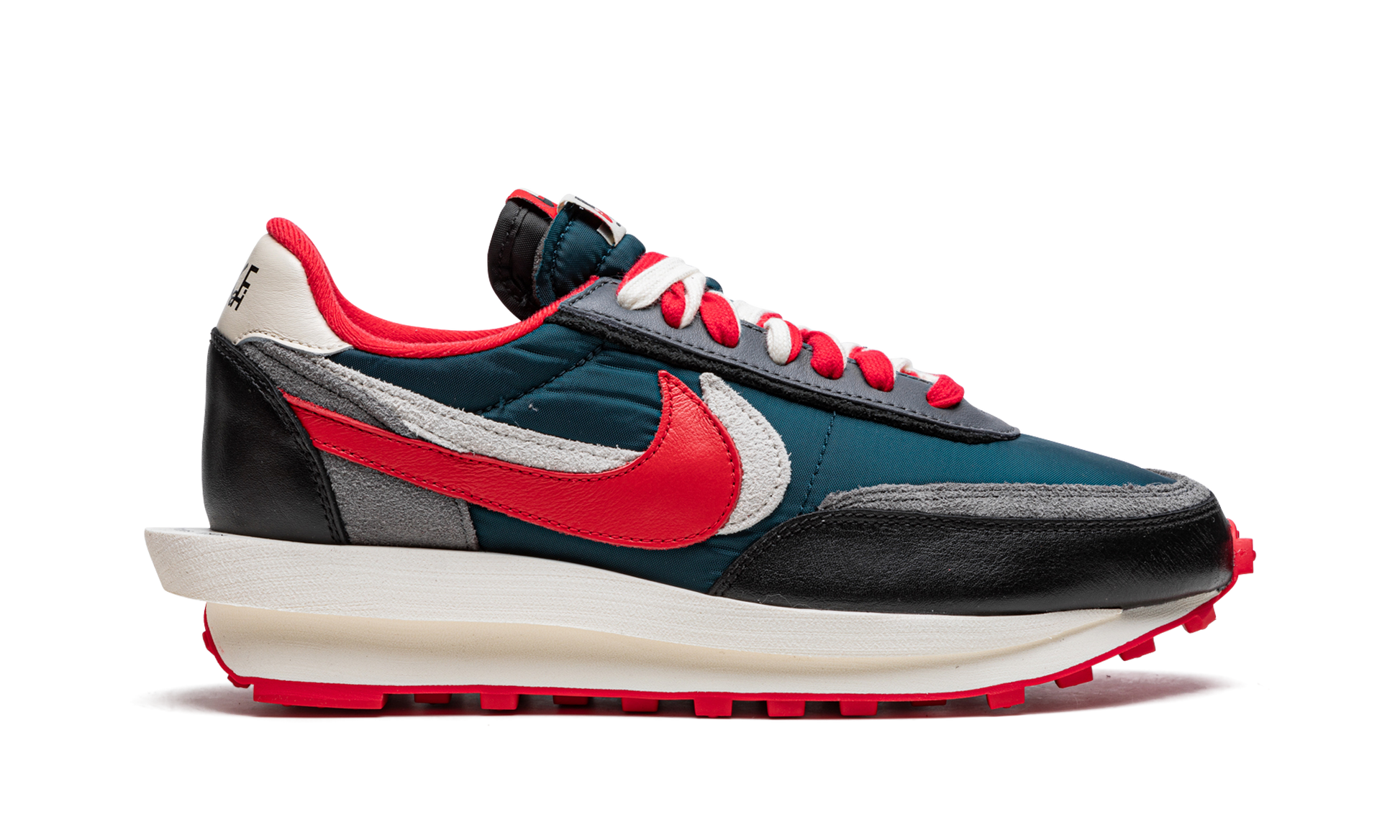Ldwaffle "undercover X Sacai - Midnight Spruce University Red" - 6