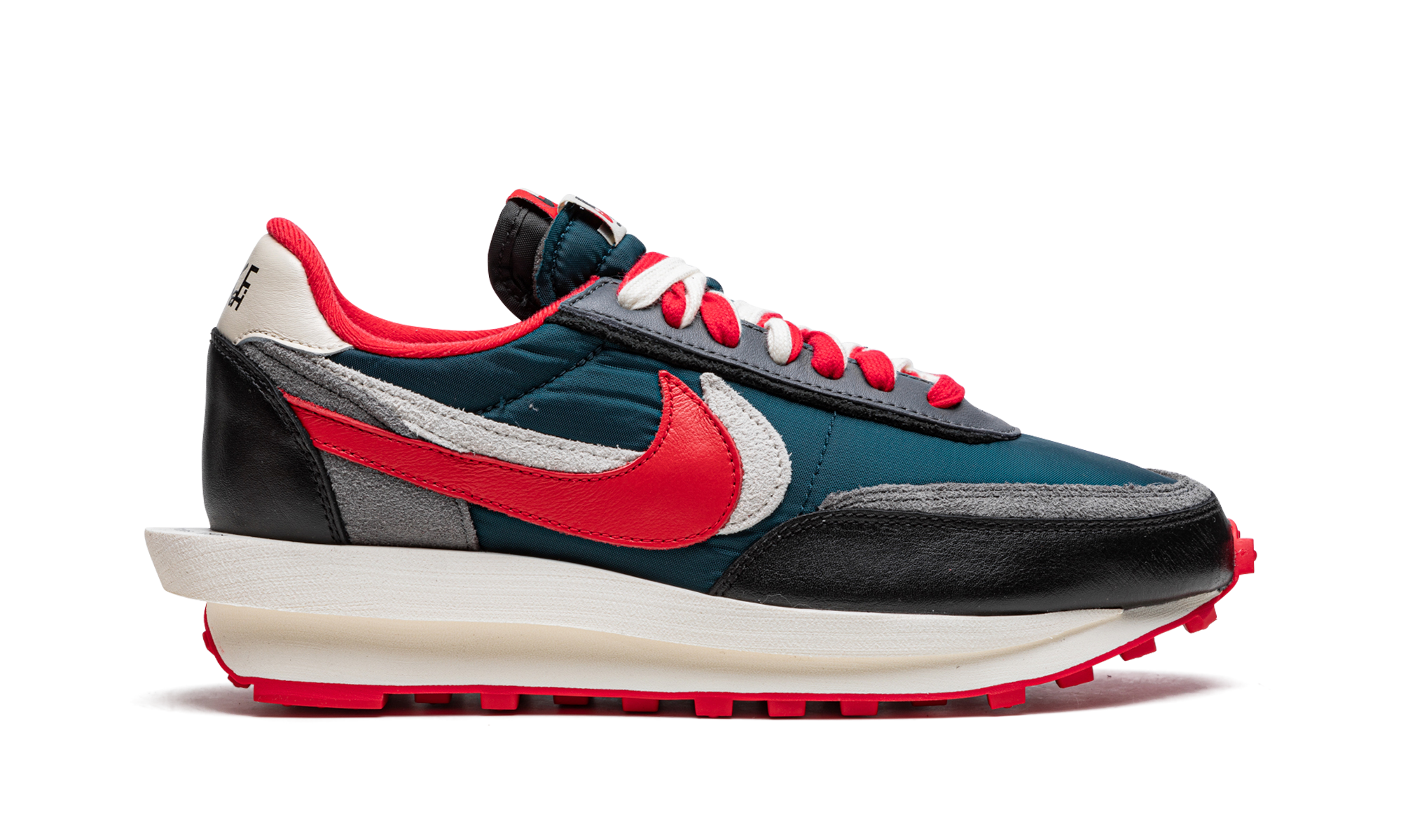 Ldwaffle "undercover X Sacai - Midnight Spruce University Red" - 6