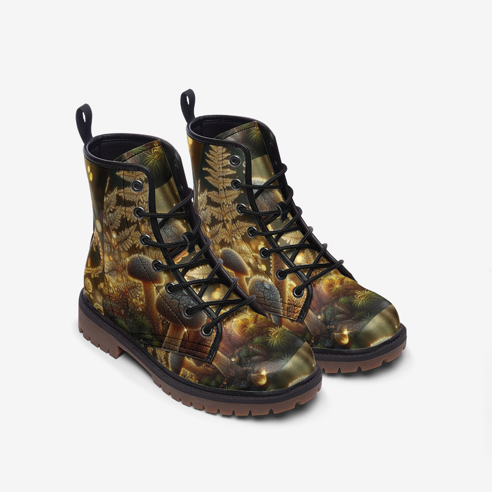 Mushroom Leather Lightweight boots