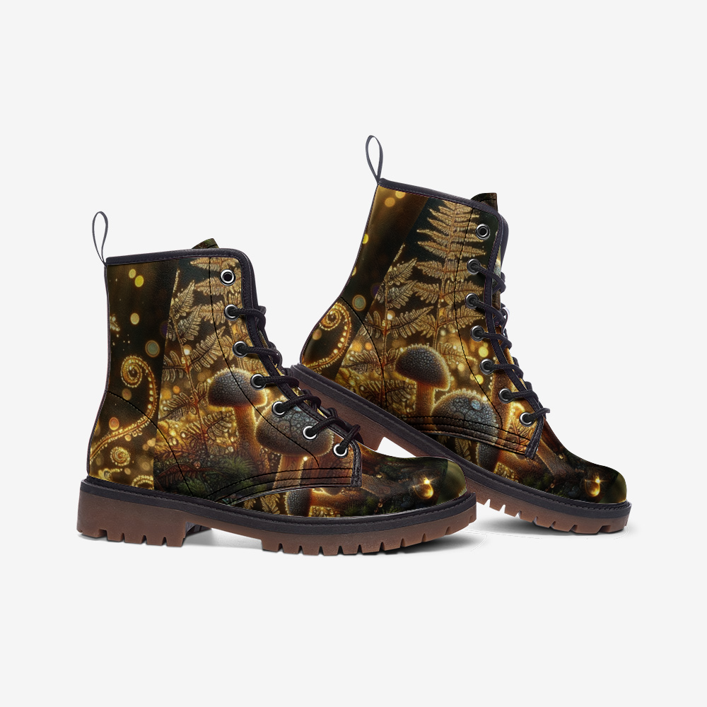 Mushroom Leather Lightweight boots