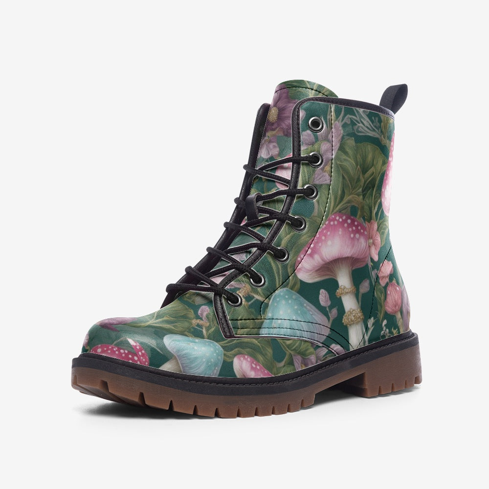Mushroom Lightweight Boots For Hippies