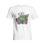 Peace Cotton T-shirts For Hippie