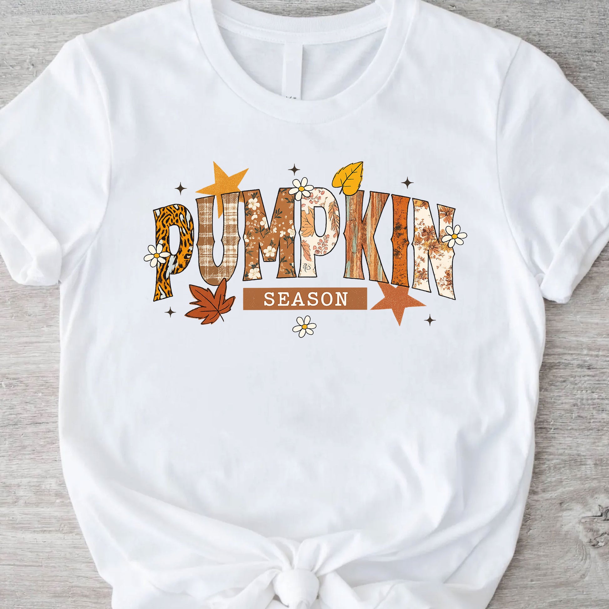 Pumpkin Season Shirt for Women | Fall Graphic Tee | Cute Thanksgiving Apparel | Trendy Autumn Fashion | Perfect Gift for Pumpkin Lovers
 - 11