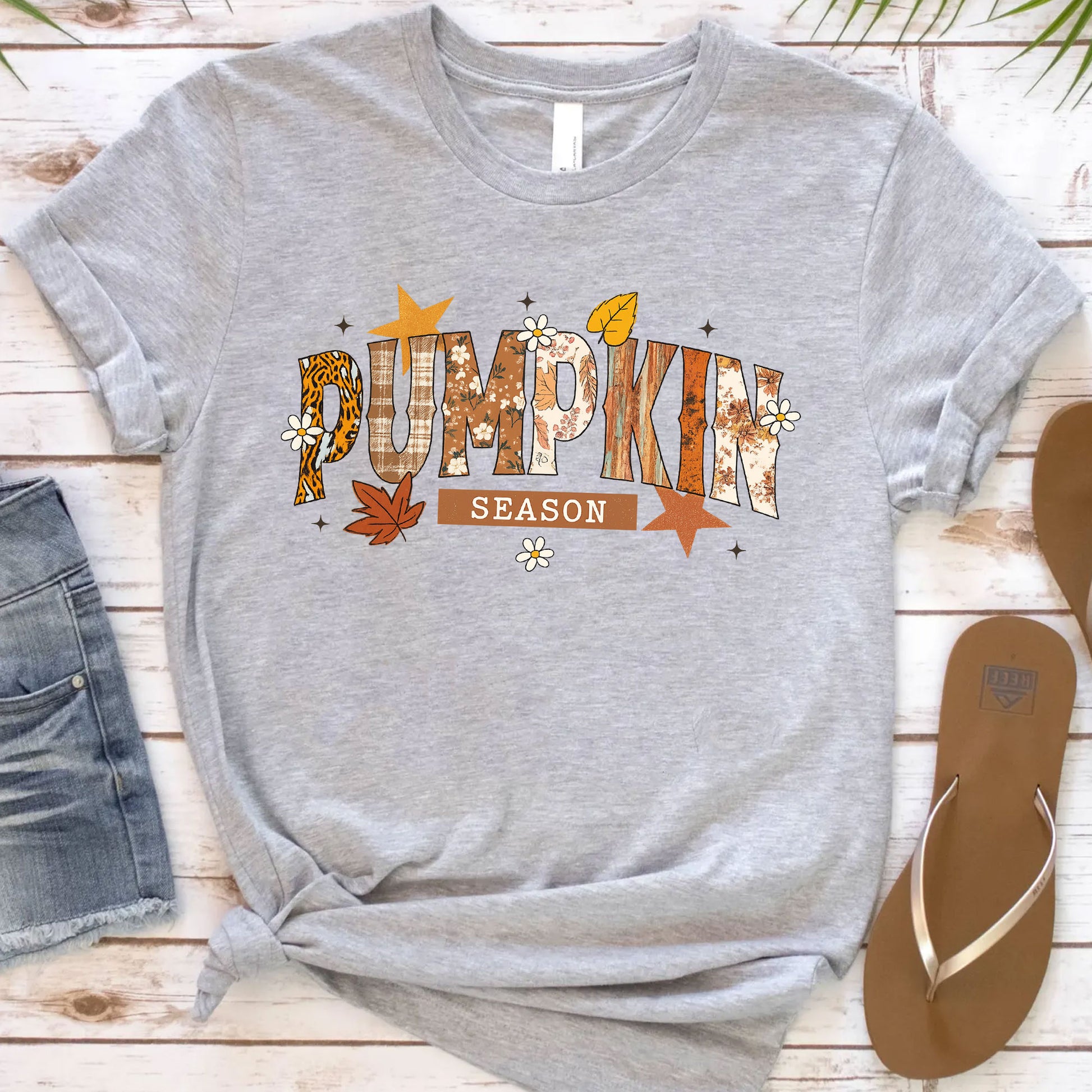 Pumpkin Season Shirt for Women | Fall Graphic Tee | Cute Thanksgiving Apparel | Trendy Autumn Fashion | Perfect Gift for Pumpkin Lovers
 - 12