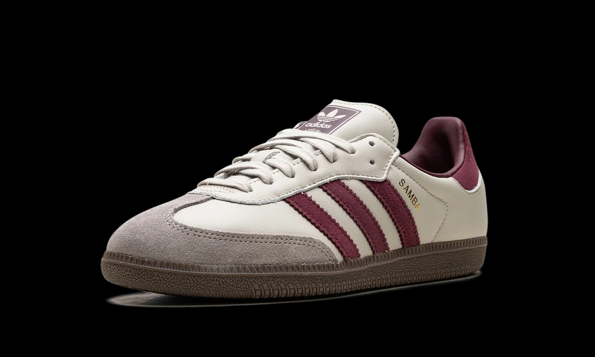 Samba OG "Putty Grey Maroon"