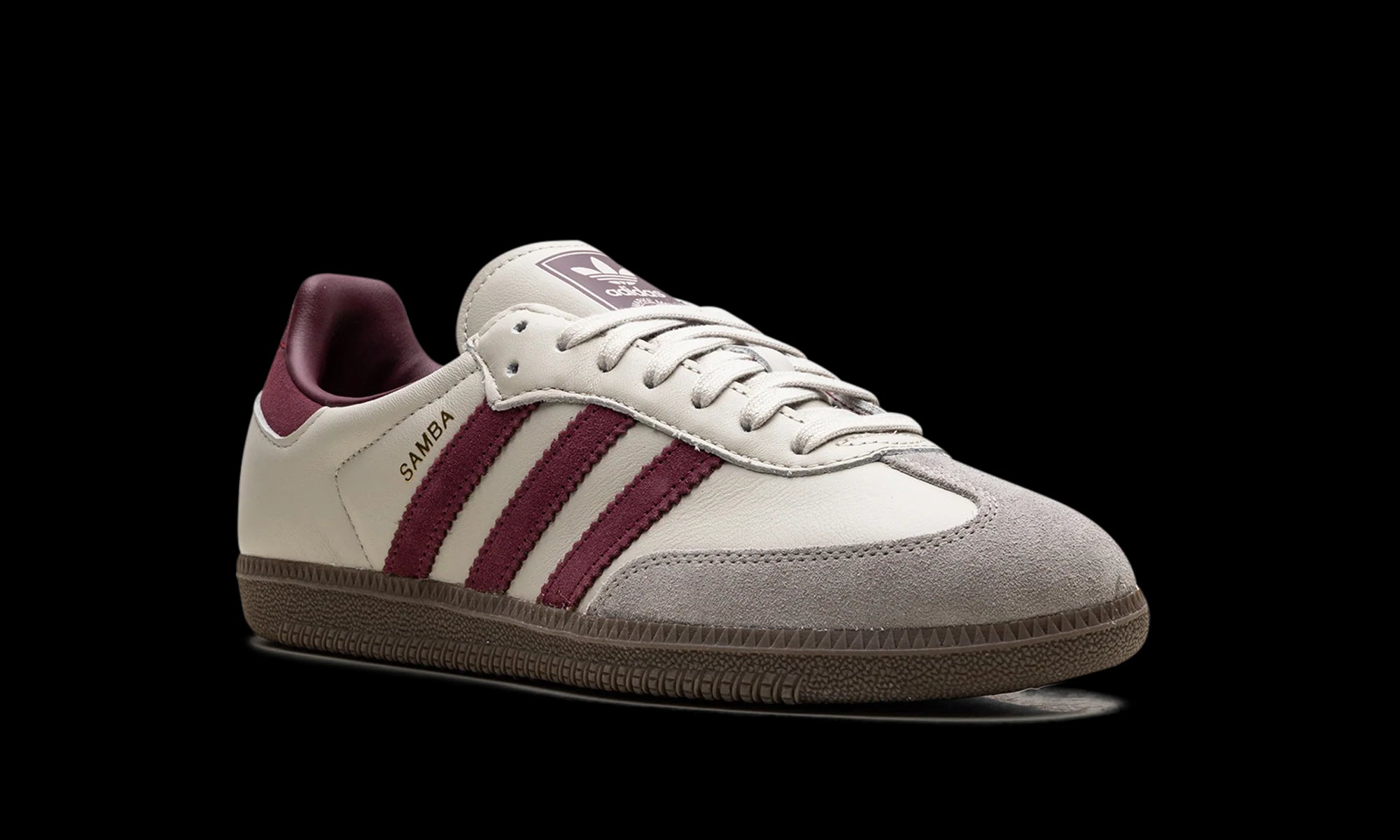 Samba OG "Putty Grey Maroon"