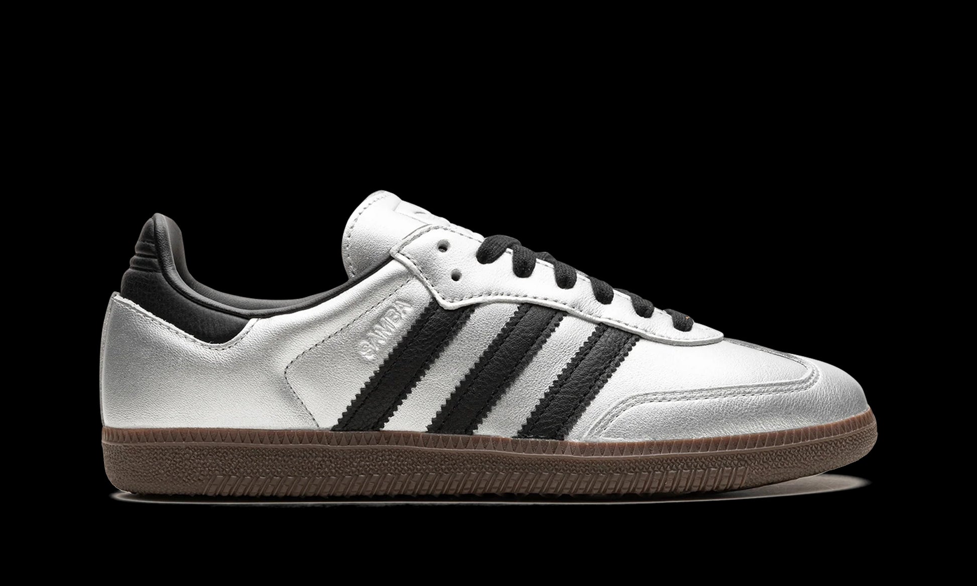 Samba OG WMNS "Silver Metallic Black Gum"