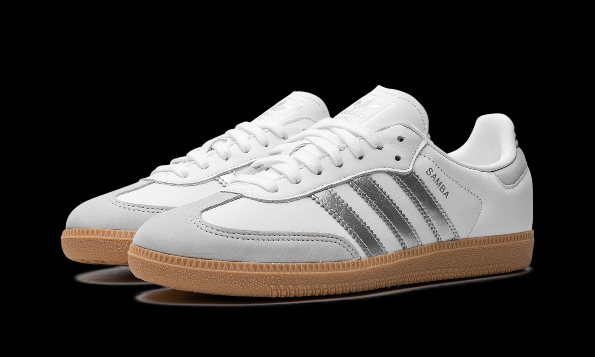 Samba OG WMNS "White Silver Metallic Grey"