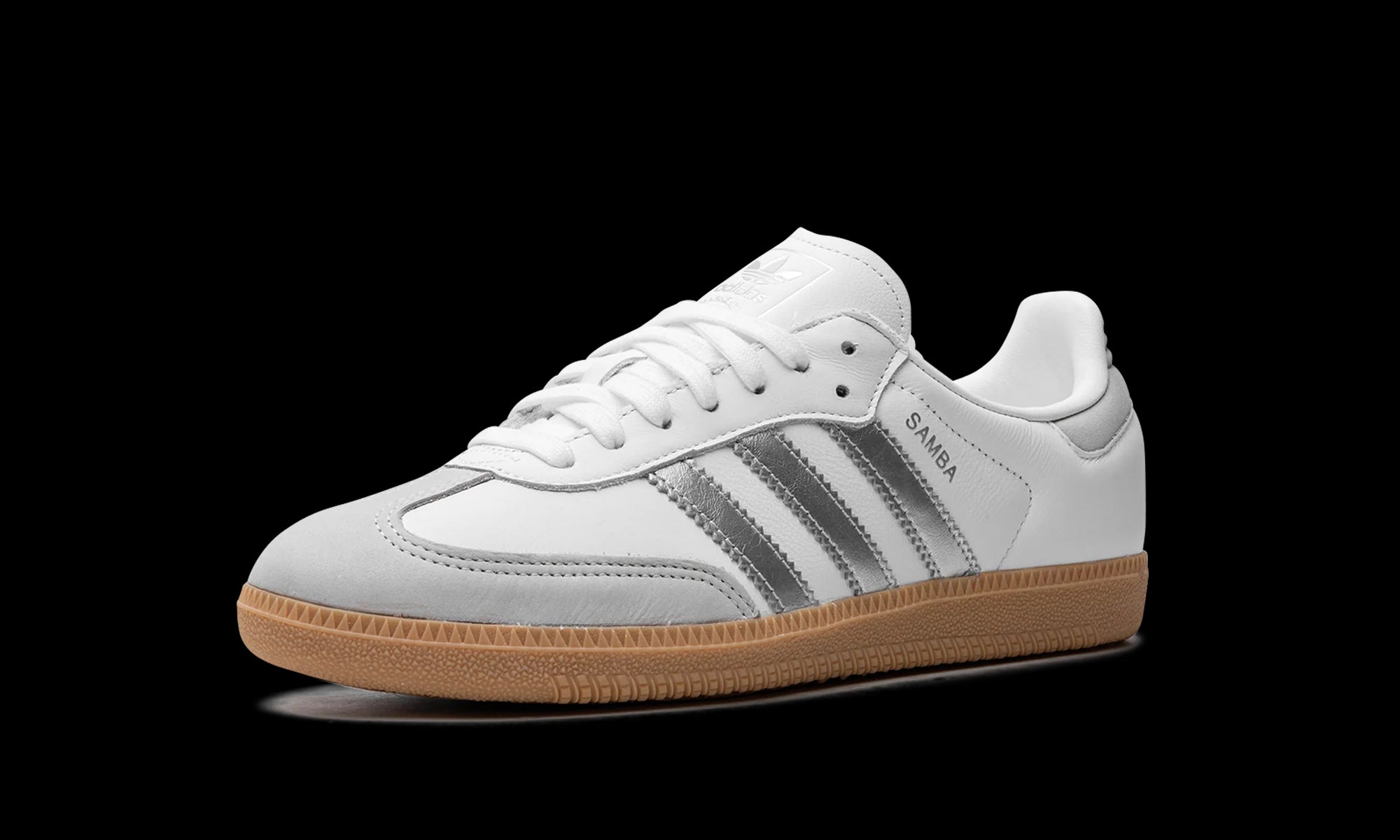 Samba OG WMNS "White Silver Metallic Grey"