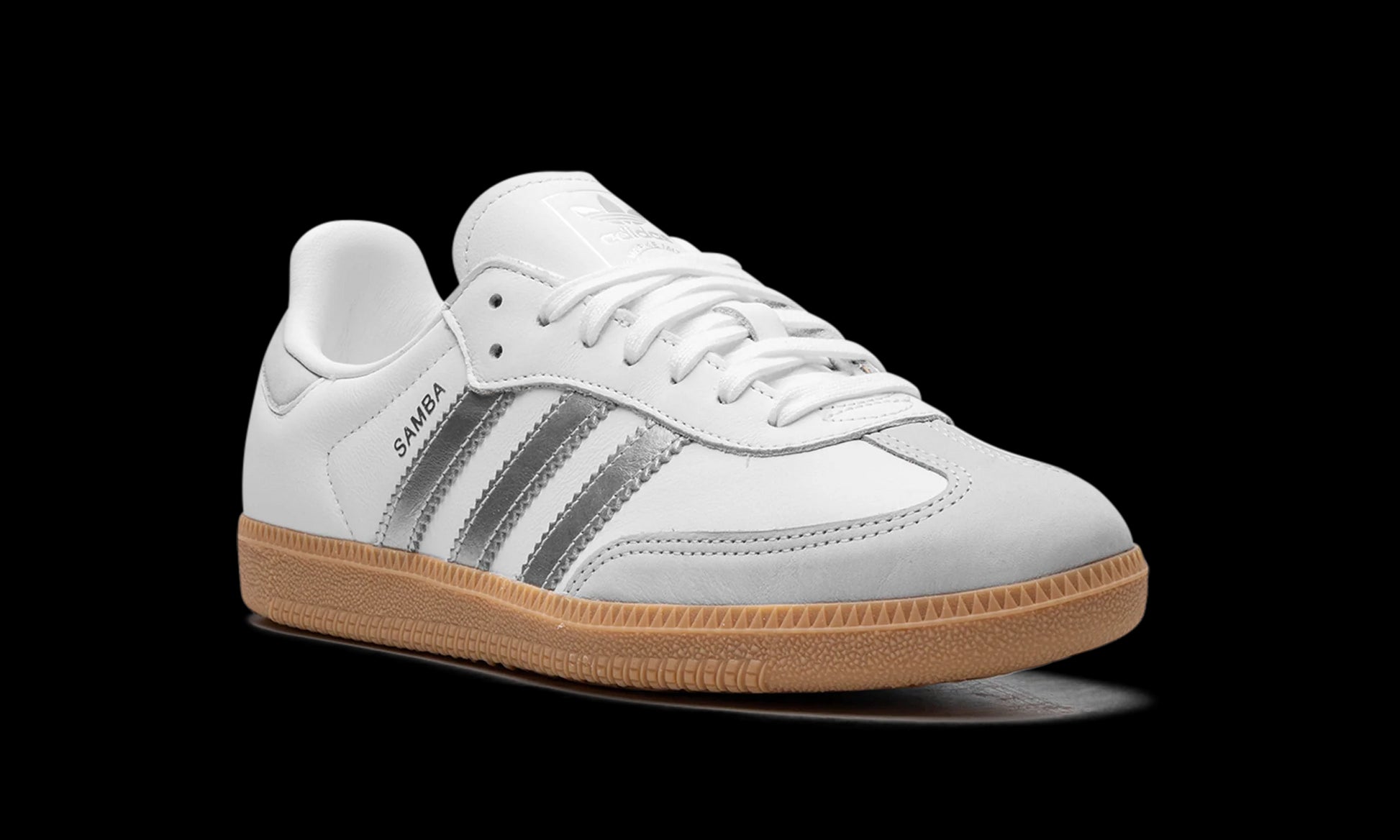 Samba OG WMNS "White Silver Metallic Grey"