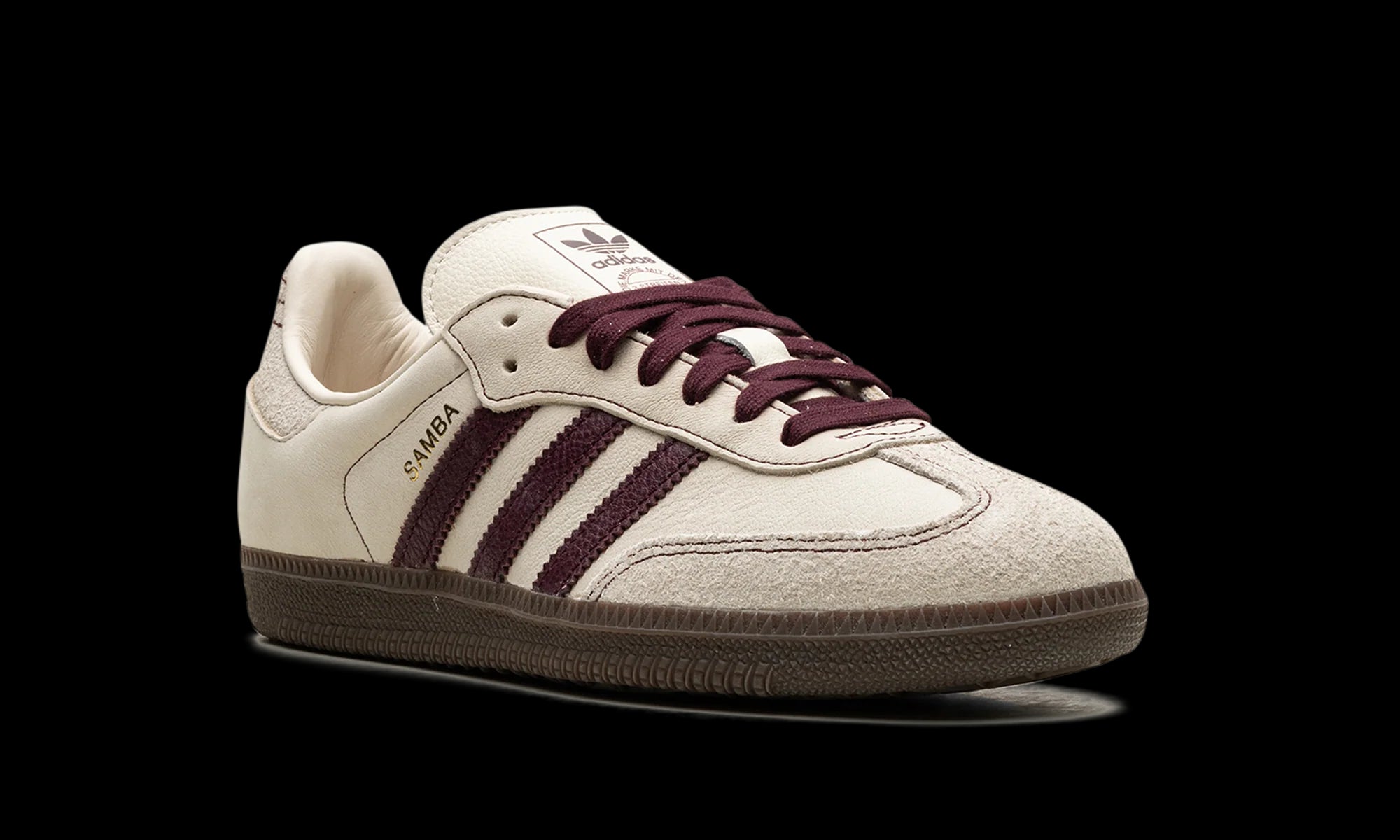 Samba OG WMNS "Wonder White Maroon"