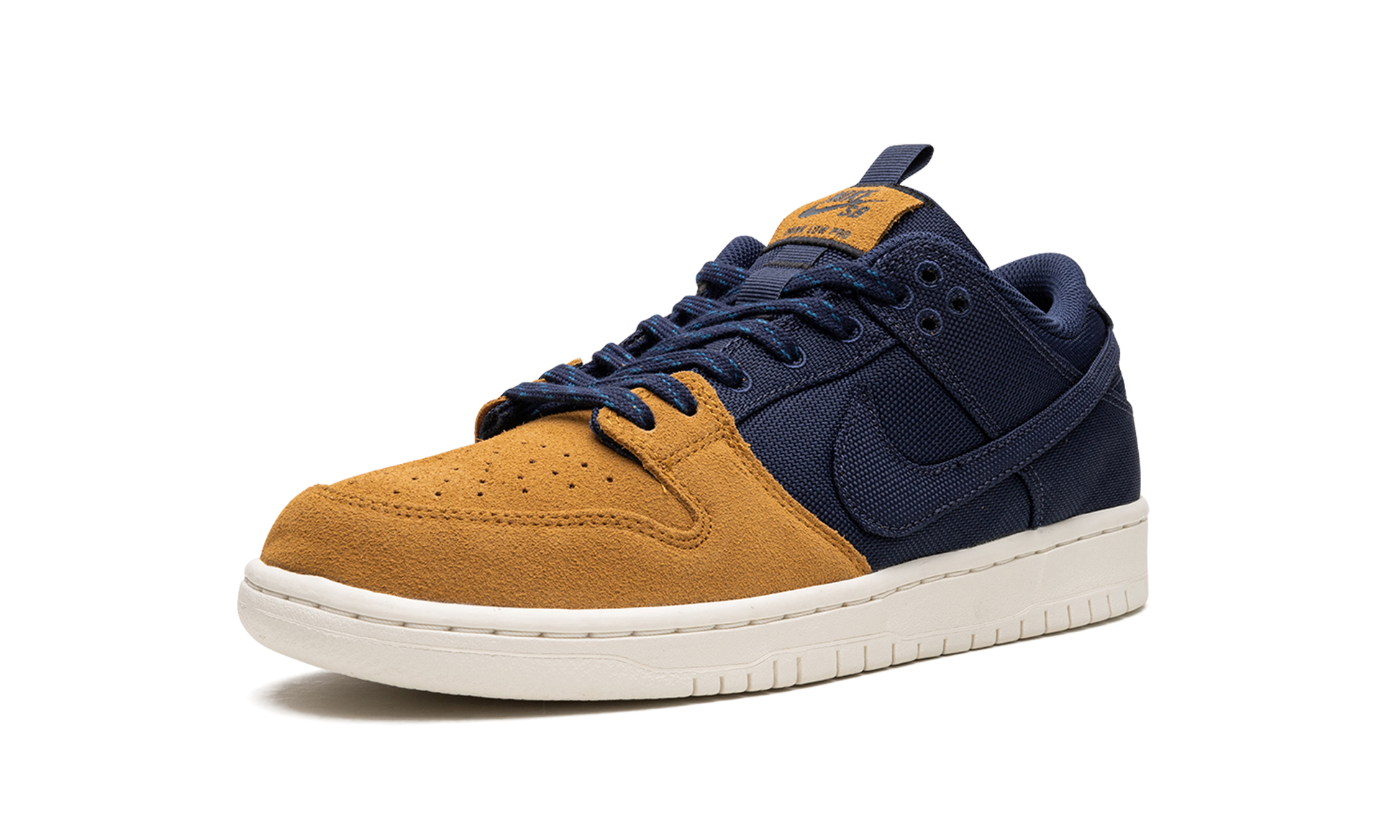 Sb Dunk Low "midnight Navy/desert Ochre" - 4